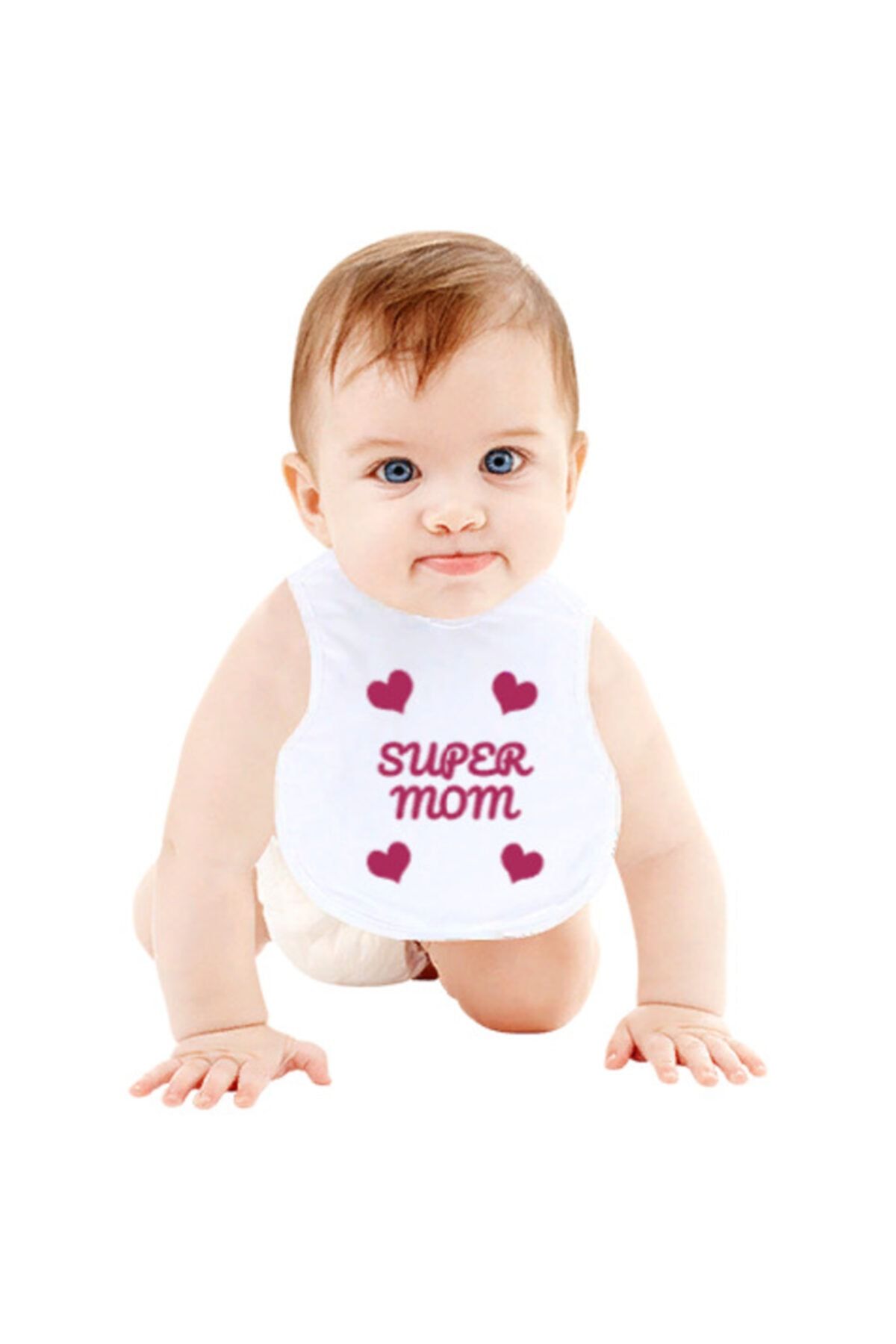 Tisho Super Mom Bebek Mama Önlüğü