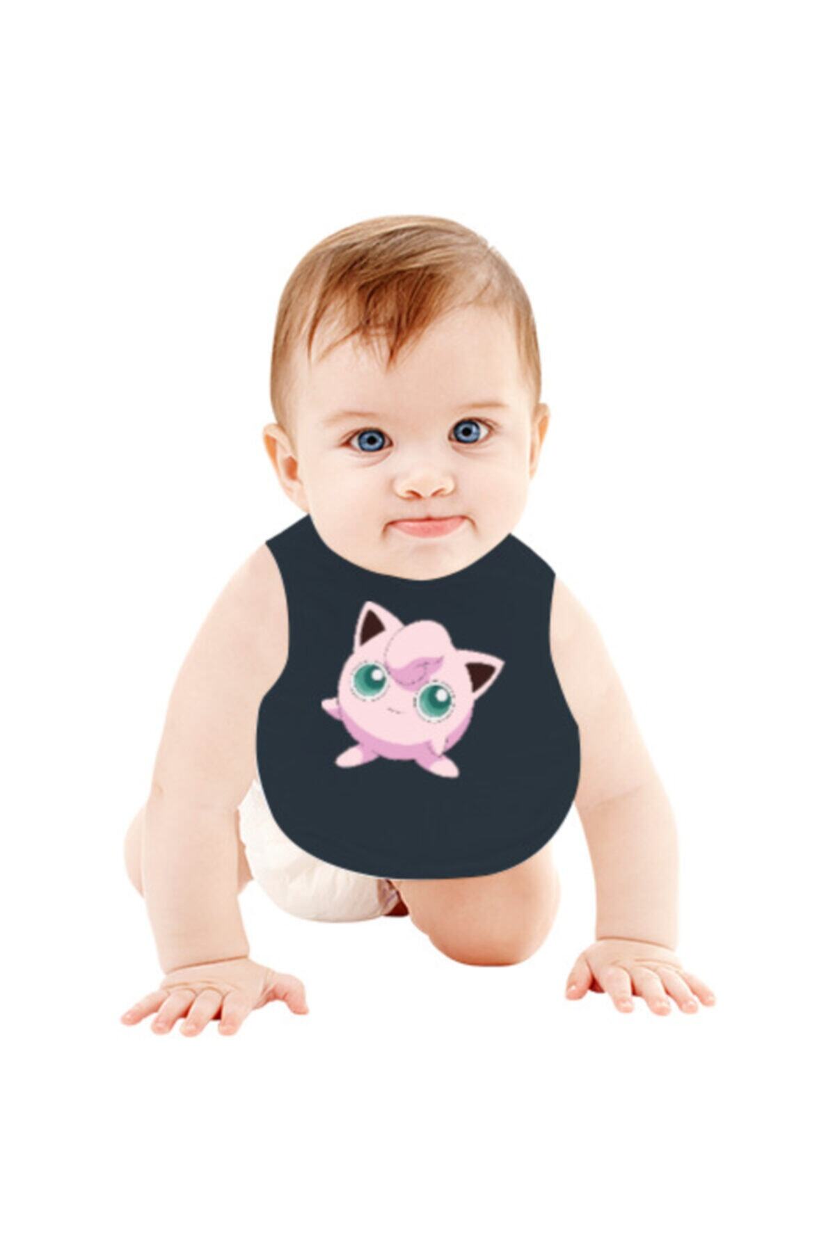 Tisho Pokemon Bebek Mama Önlüğü