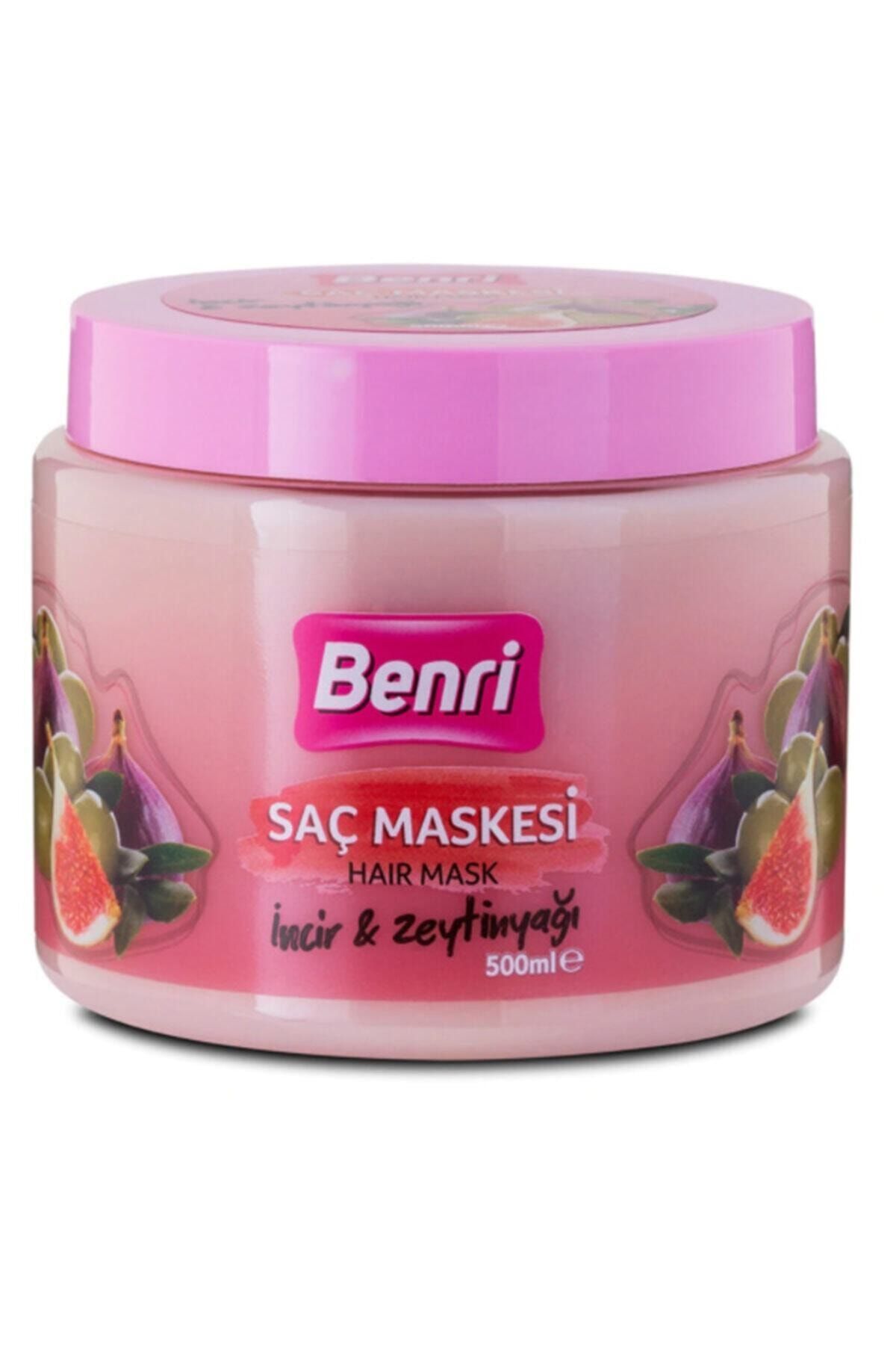 Benri Saç Maskesi Incir & Zeytinyağı 500 Ml