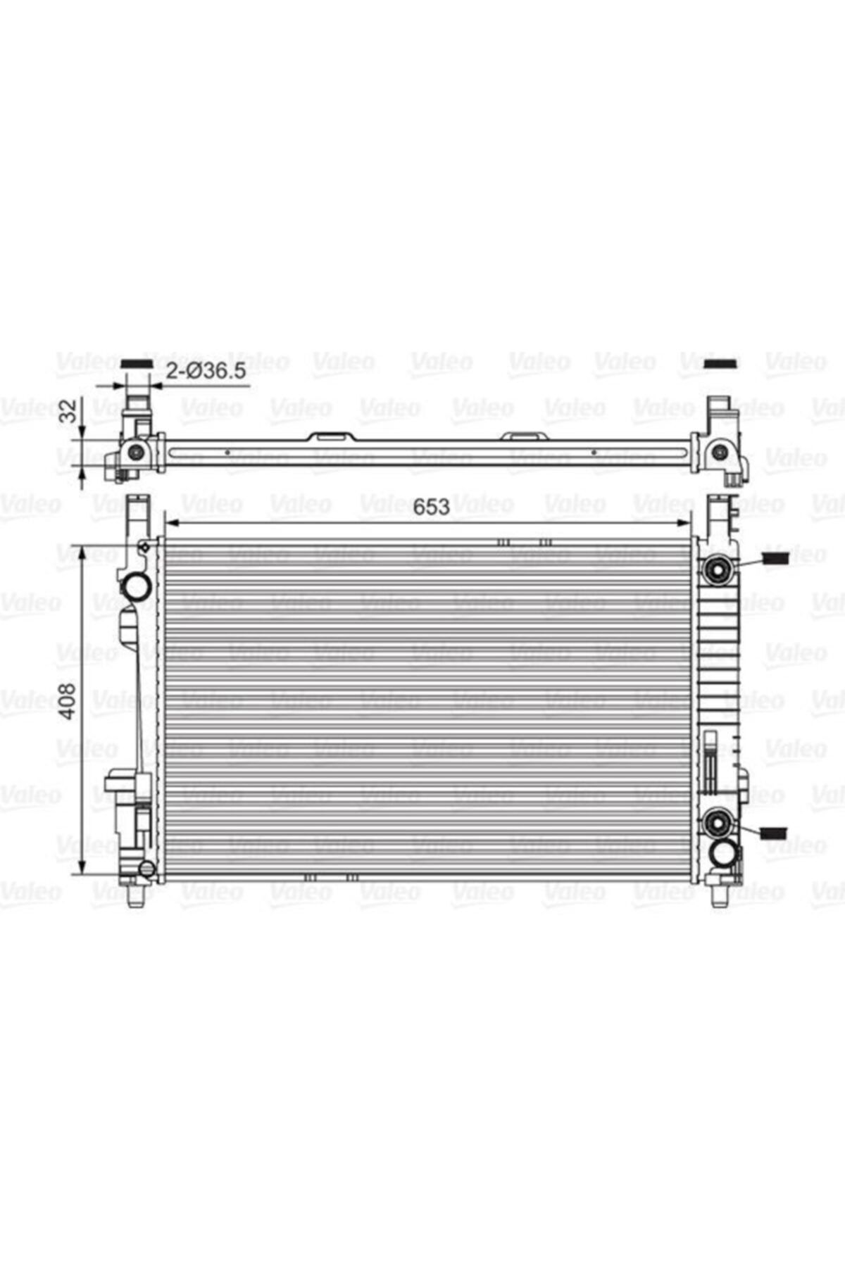 ÖZGÜÇYEDEK Motor Su Radyatoru W169 0412 W245 0511