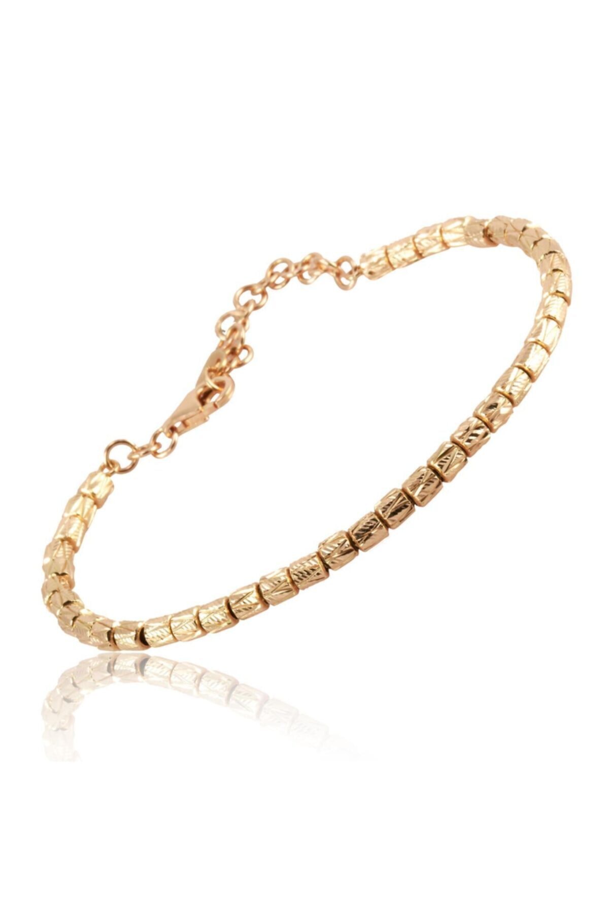 CETAŞ Minima Rose Altın Kelepçe Bilezik