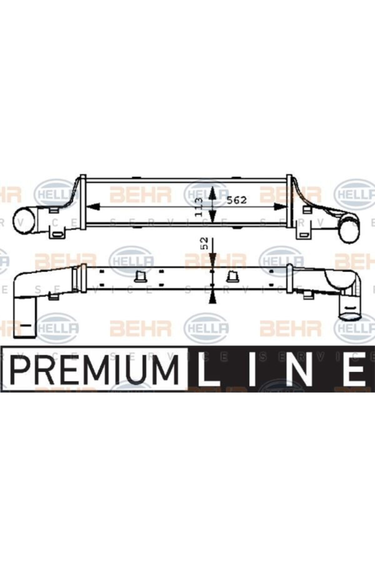 ÖZGÜÇYEDEK Turbosarj Radyatoru E-class W210 9699 S210 9699