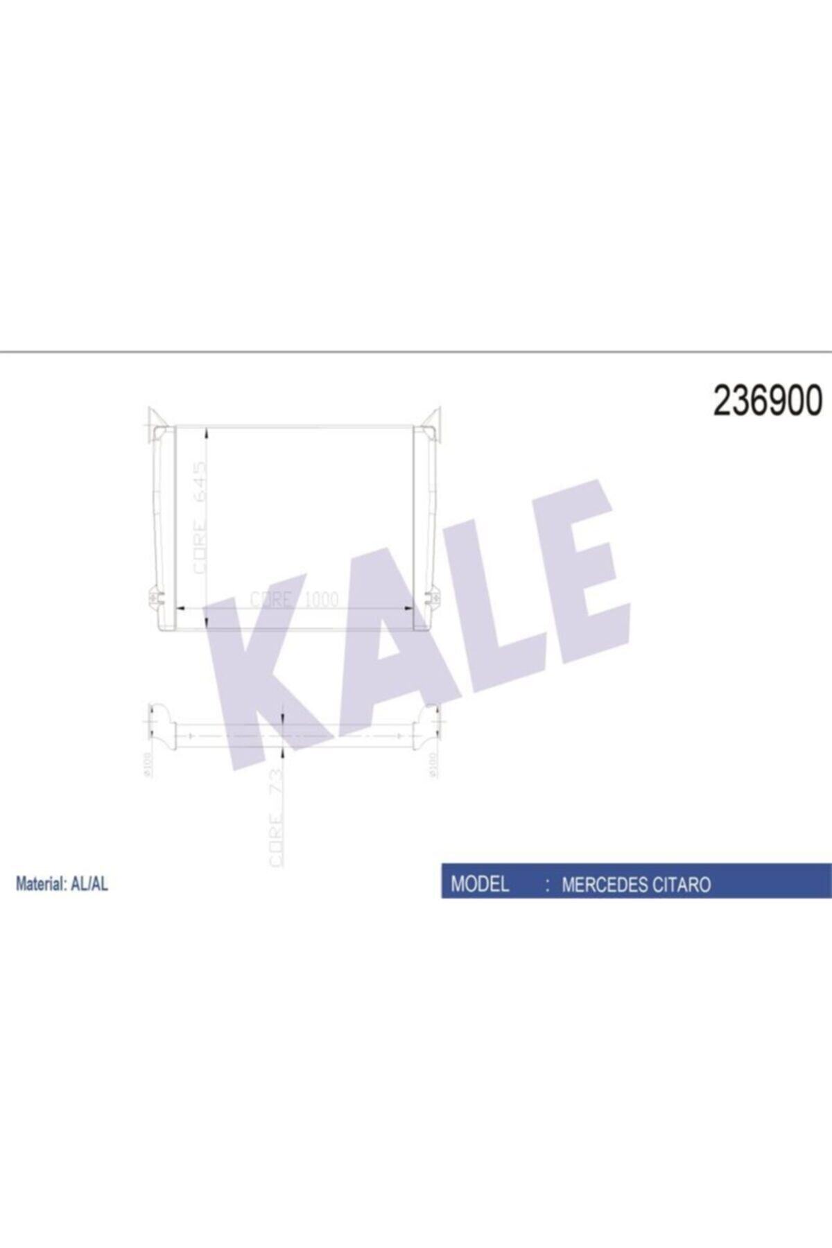 ÖZGÜÇYEDEK Turbo Radyatoru (ıntercooler) Cıtaro / Capacıty (al / Brz)
