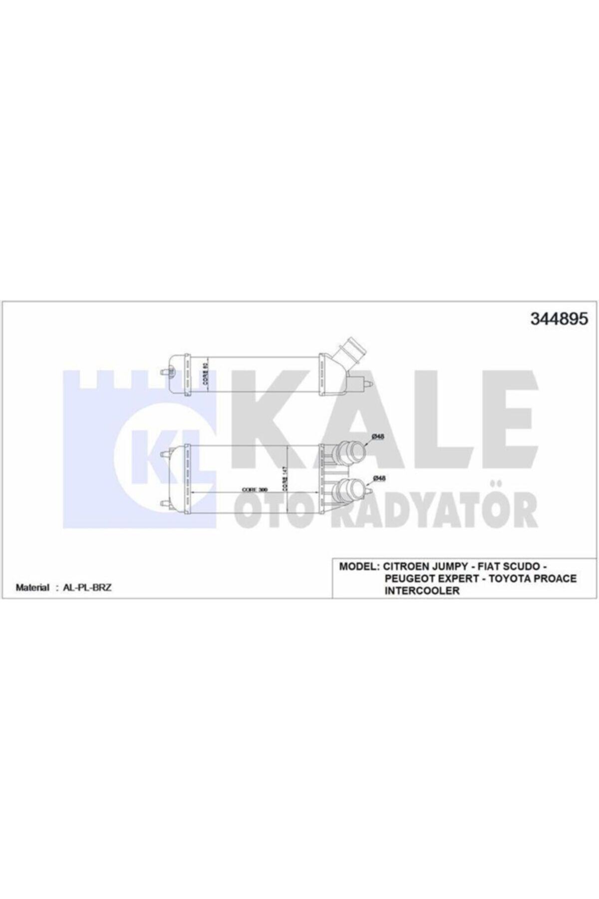 ÖZGÜÇYEDEK Turbo Intercoll Radyatoru Expert Iıı Jumpy Iıı Scudo Iıı 1,6hdı 16v 06