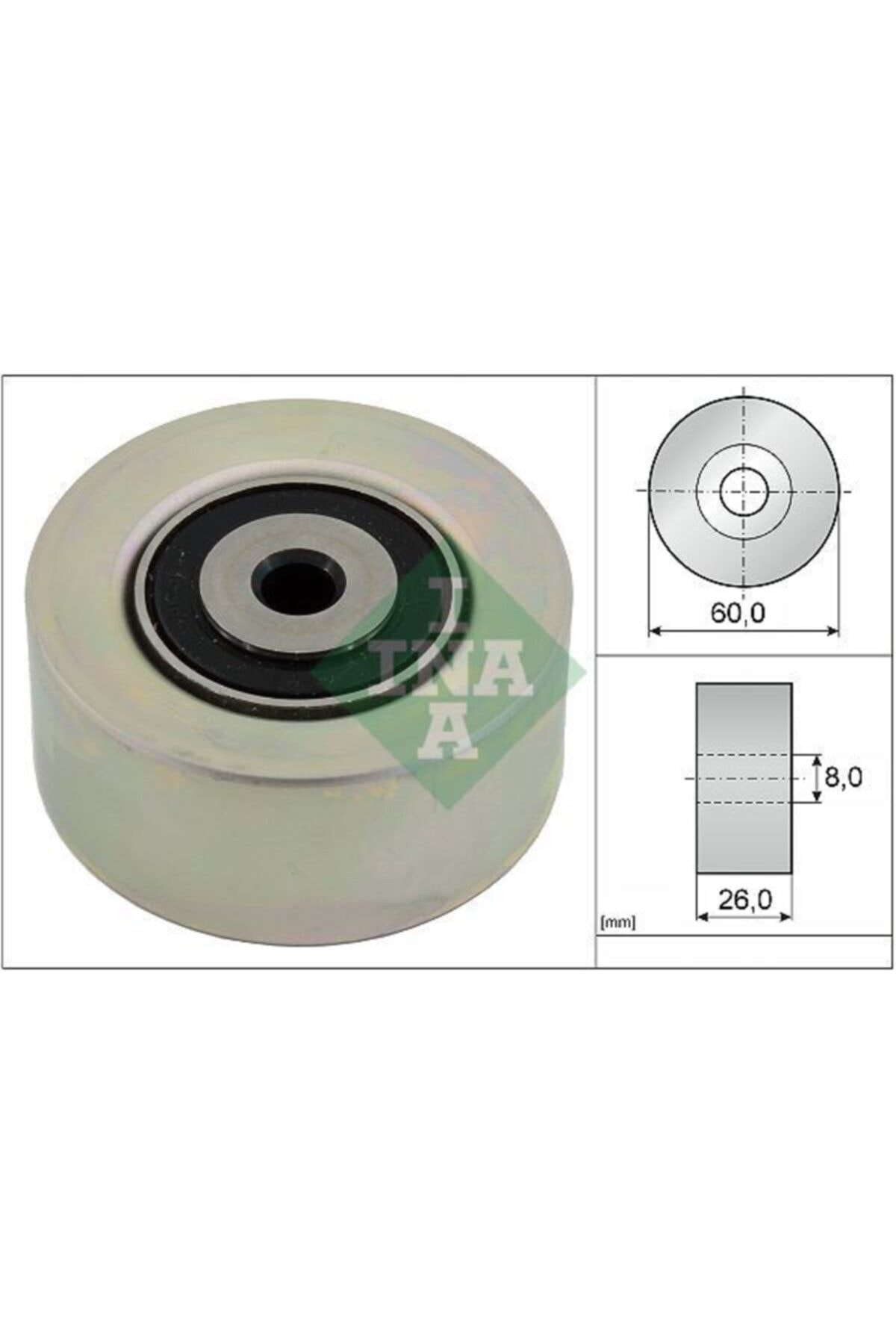 ÖZGÜÇYEDEK V Kayıs Gergı (alternator) Rulmanı Partner Berlıngo P306 Ym Xsara Iı Jumpy Exper