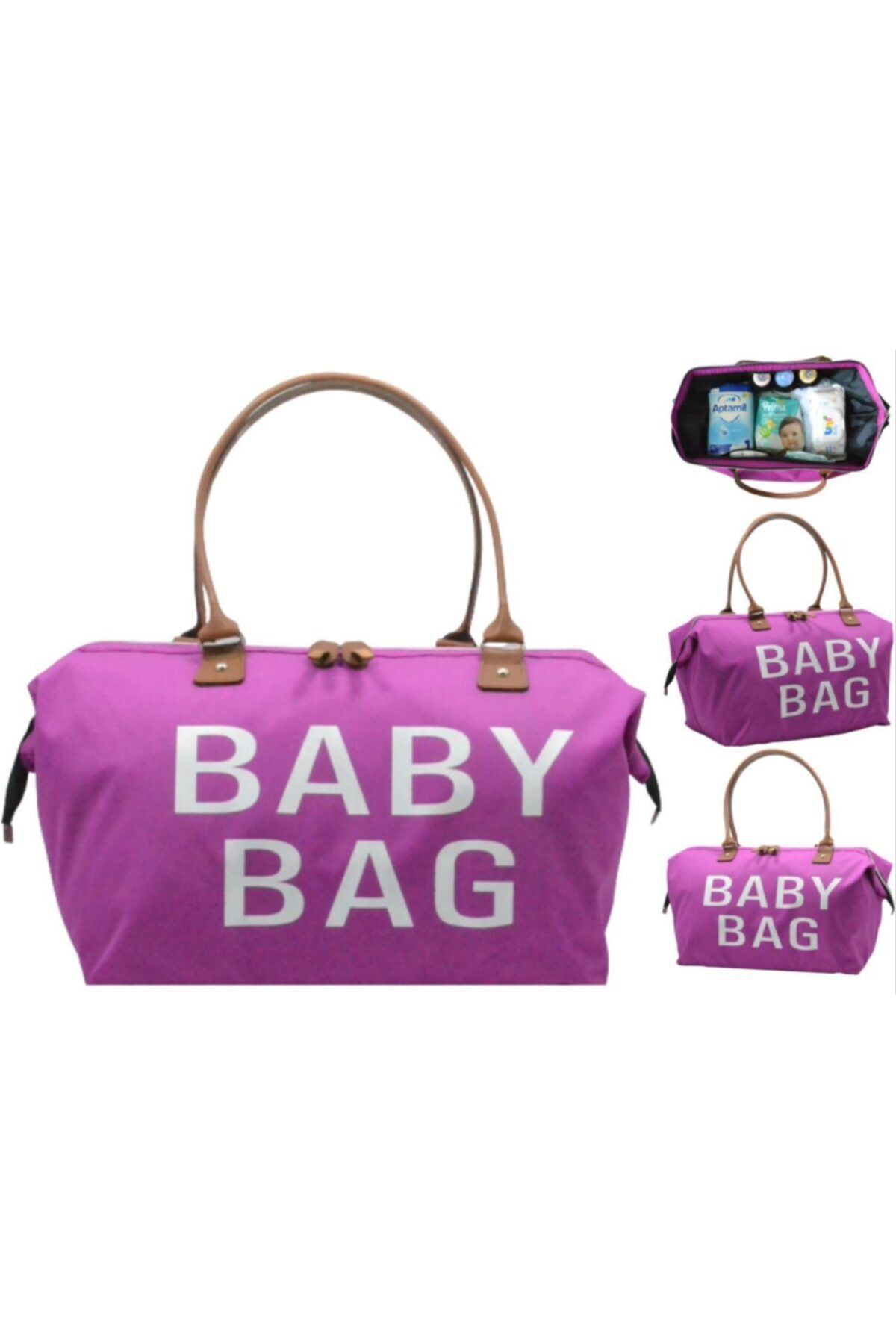 my PİOGGİA Baby Bag Fuşya Anne Bebek Bakım Ve Mommy Kadın Çantası