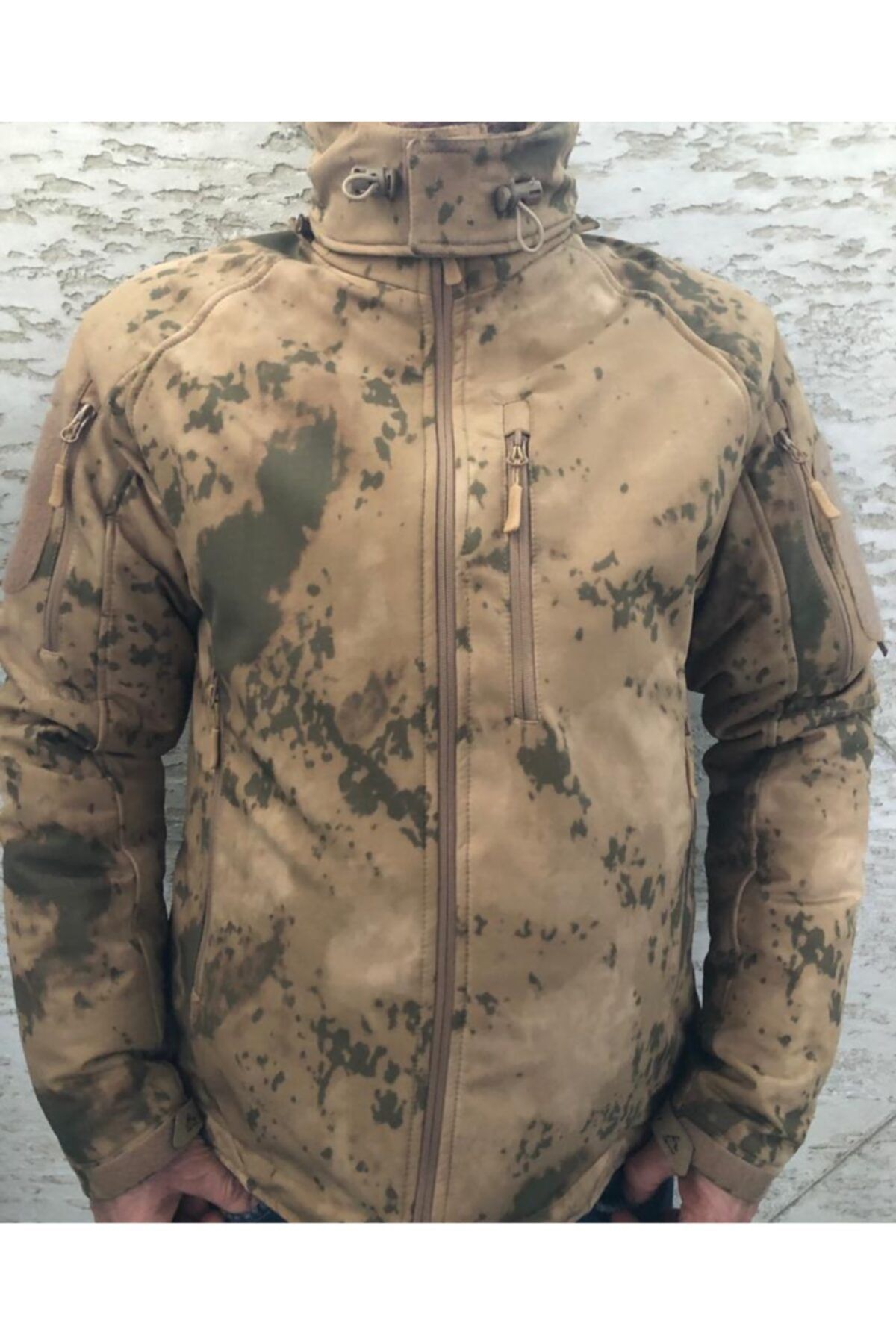 METAM Mont Softshell Taktik Çöl Kamuflaj