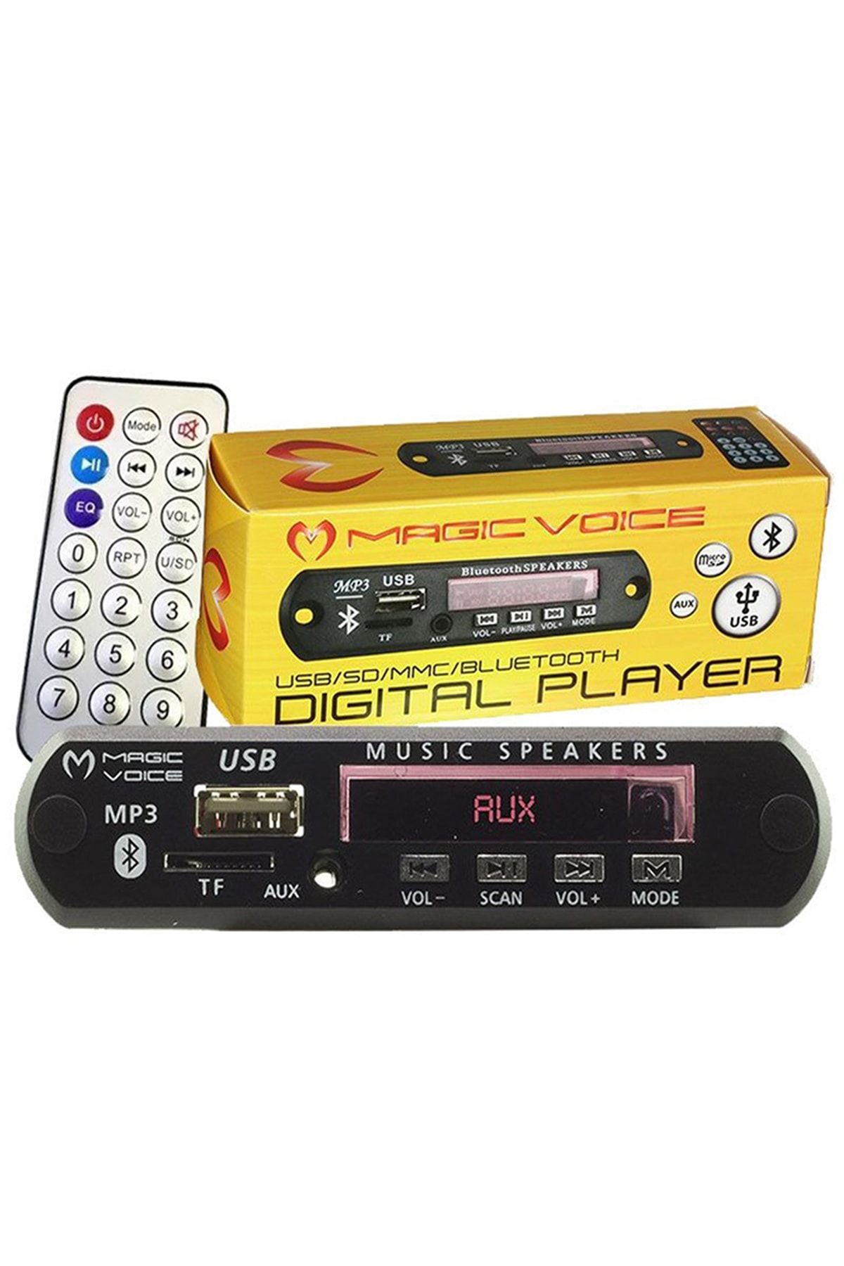 MagicVoice Usb-sd-mmc-bluetooth Çevirici Digital Player