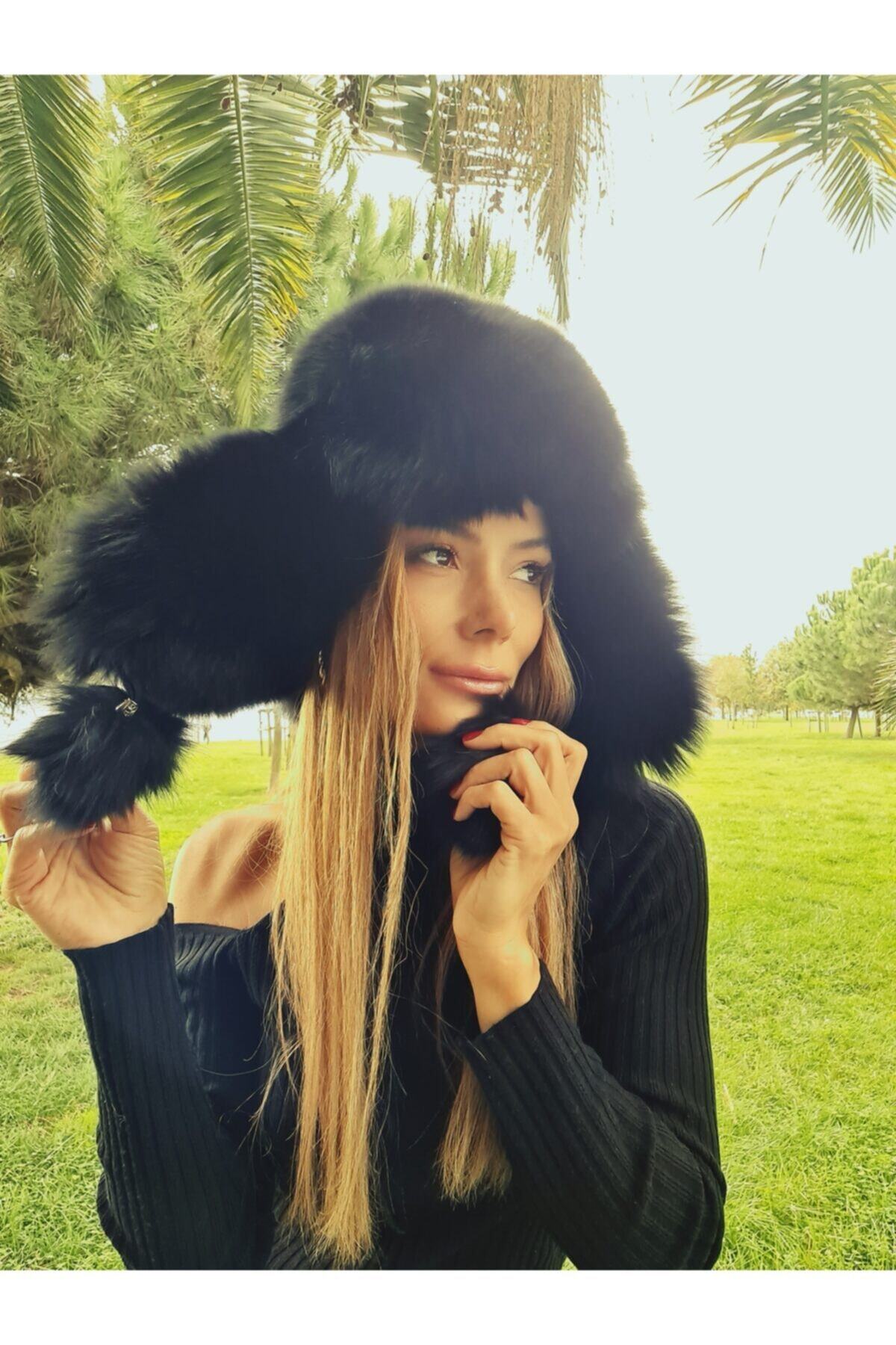oaktree Siyah Kadın Şapka
