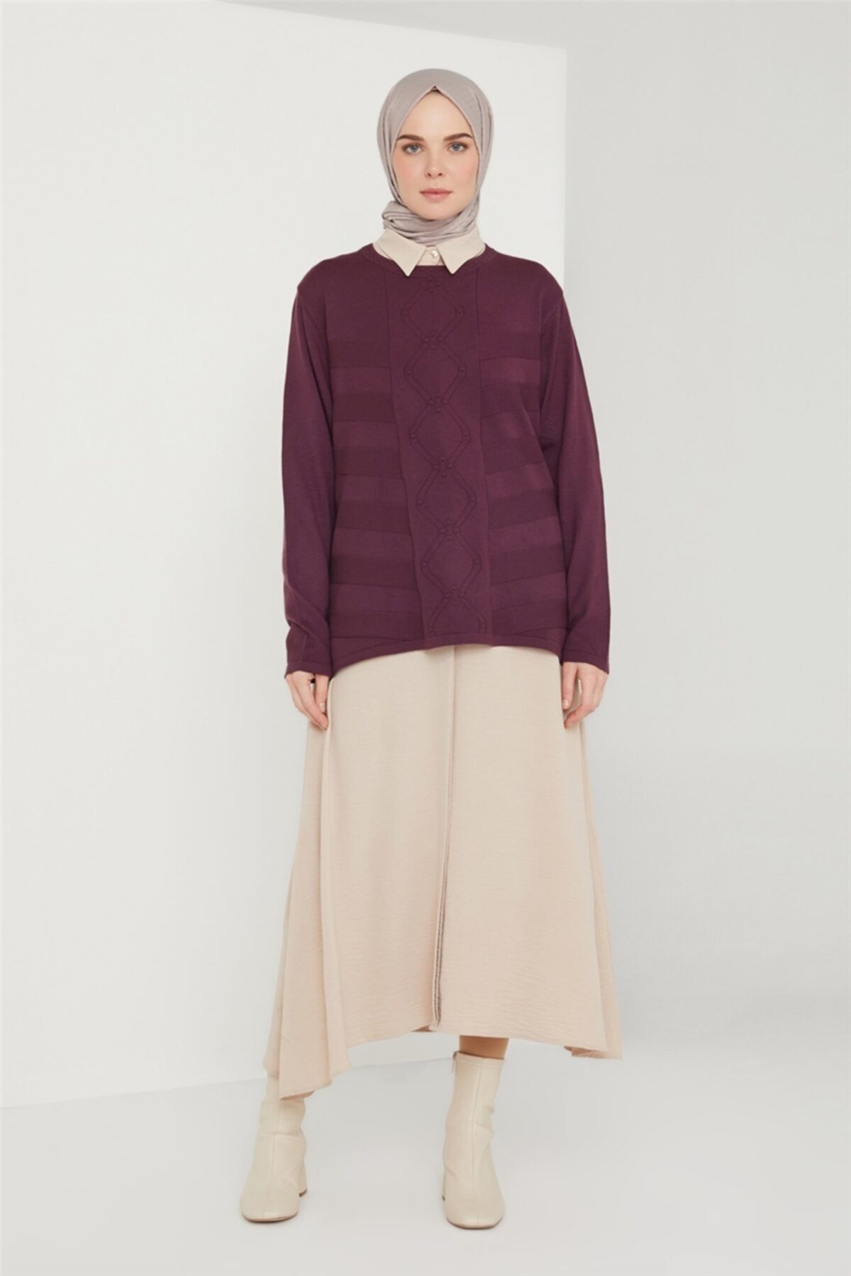 Armine Kazak 21kd9024 Mürdüm