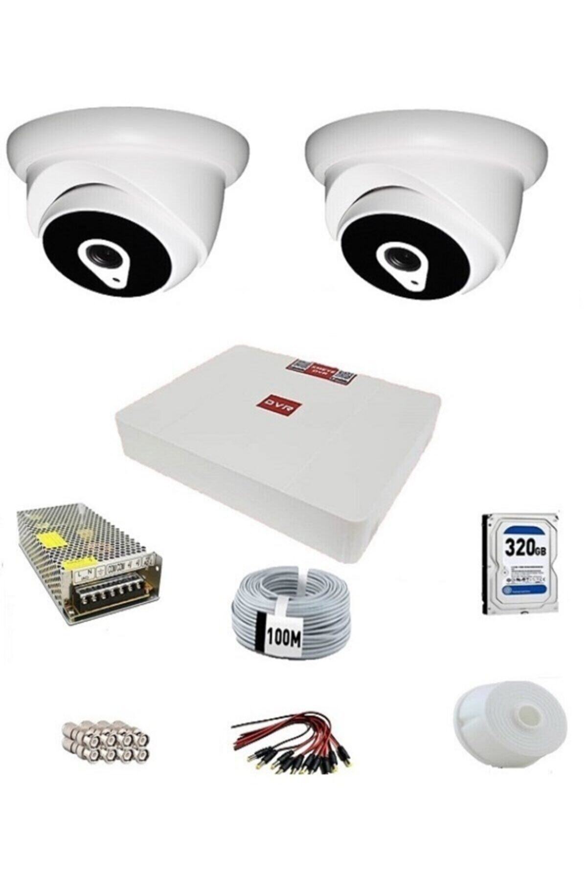 EG GÜVENLİK Eg 2 Kameralı Ahd 5 Mp Sony Lensli Full Hd 320gb Hardiskli