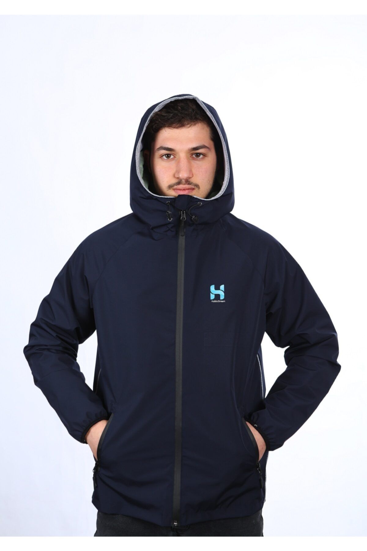 HubbyStream Unisex Su Geçirmez Yağmurluk