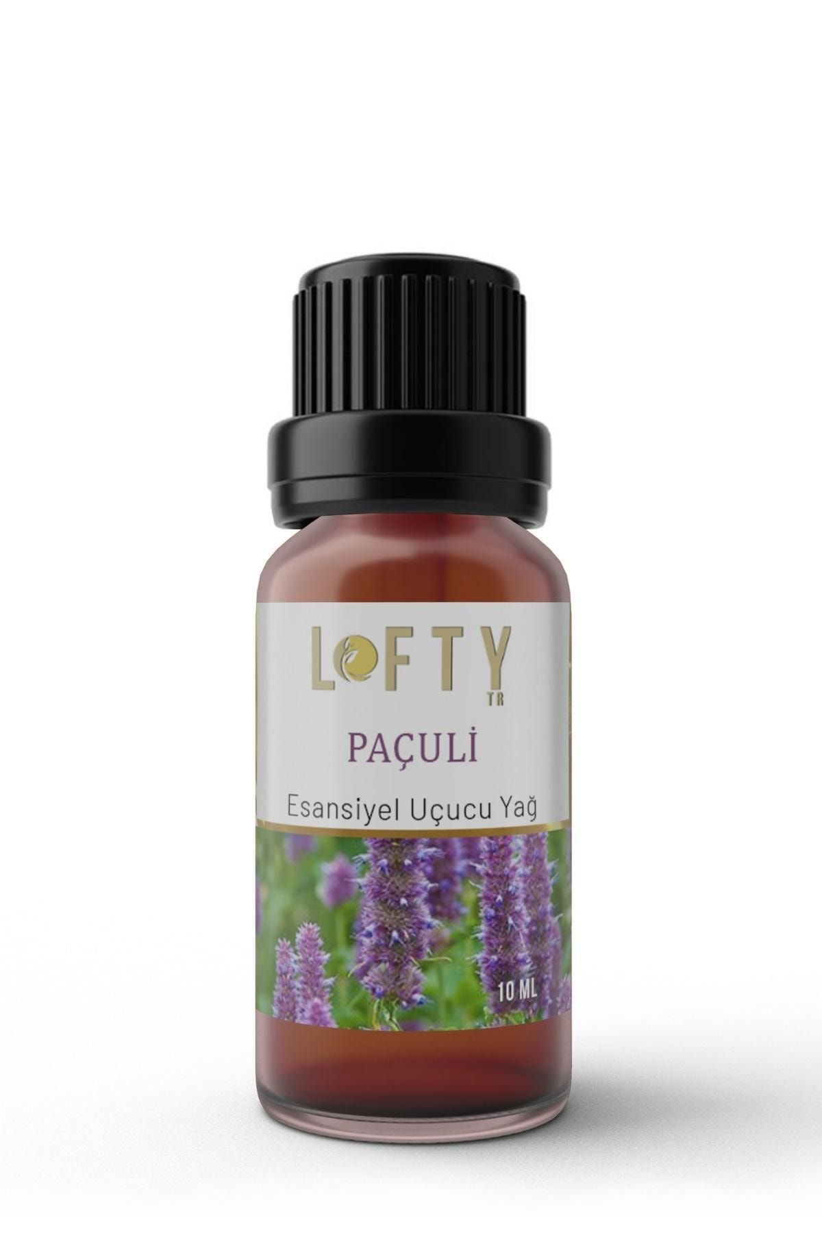 Lofty Paçuli Doğal Uçucu Yağ Saf Buhurdanlık Esansı Konsantre Oda Kokusu Uçucu Esans Buhur Yağı 10ml