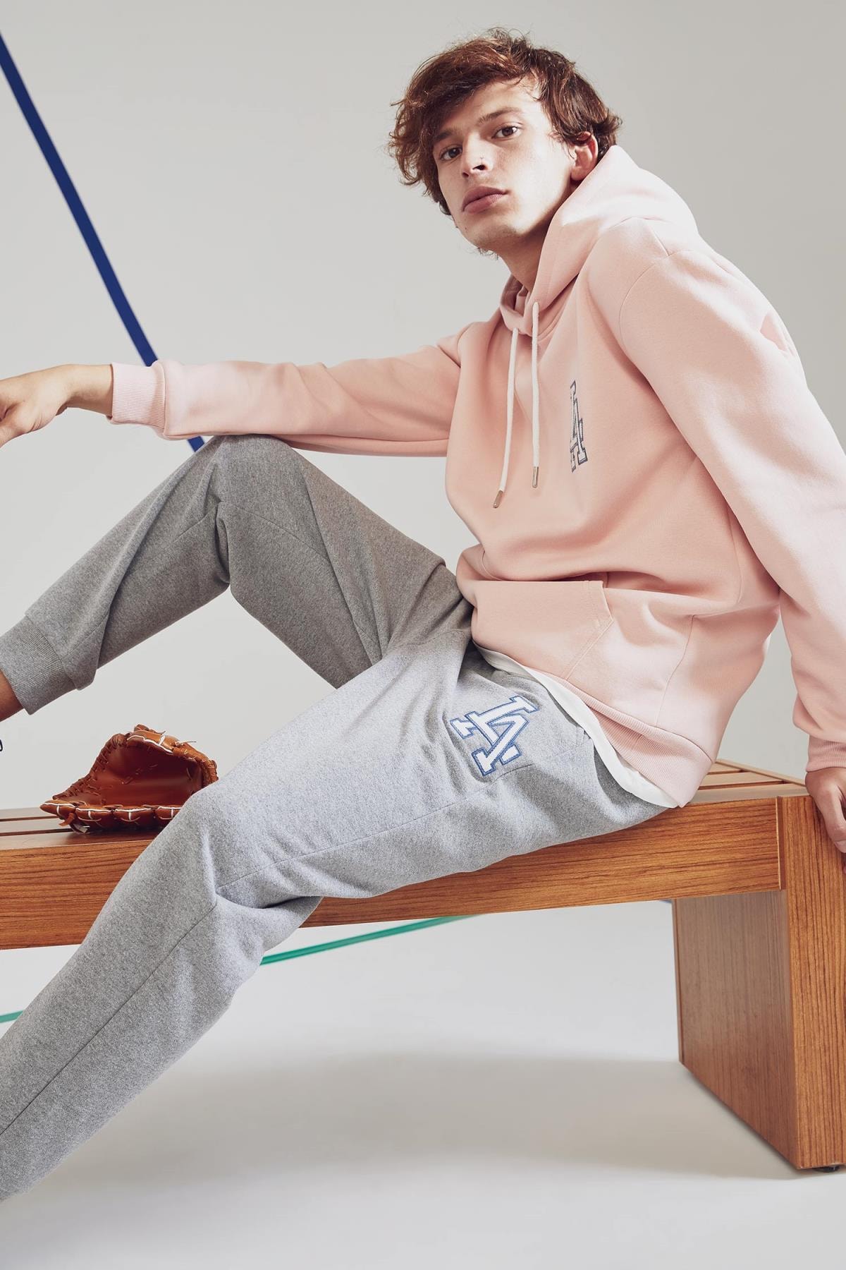 DeFacto Erkek Gri Regular Fit Baskılı Jogger Eşofman Altı V6903AZ21AU