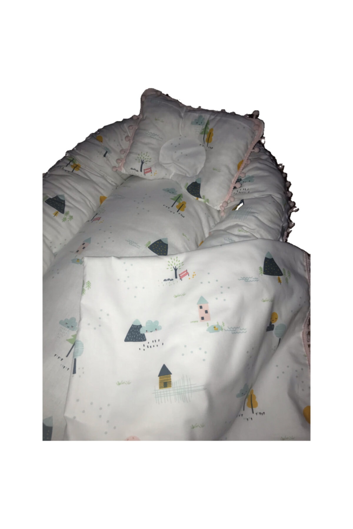 Babynest 3 Parçadan Oluşan Çift Taraflı Ortopedik Yatak Anne Yanı