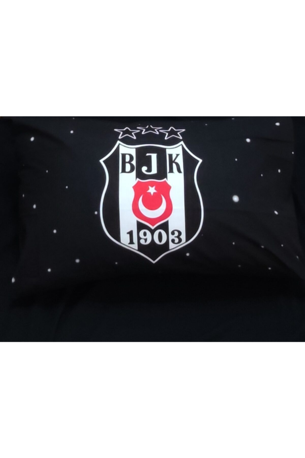Taç Beşiktaş Lisanslı Yastık Kılıfı 1'li Beşiktaş 50/70