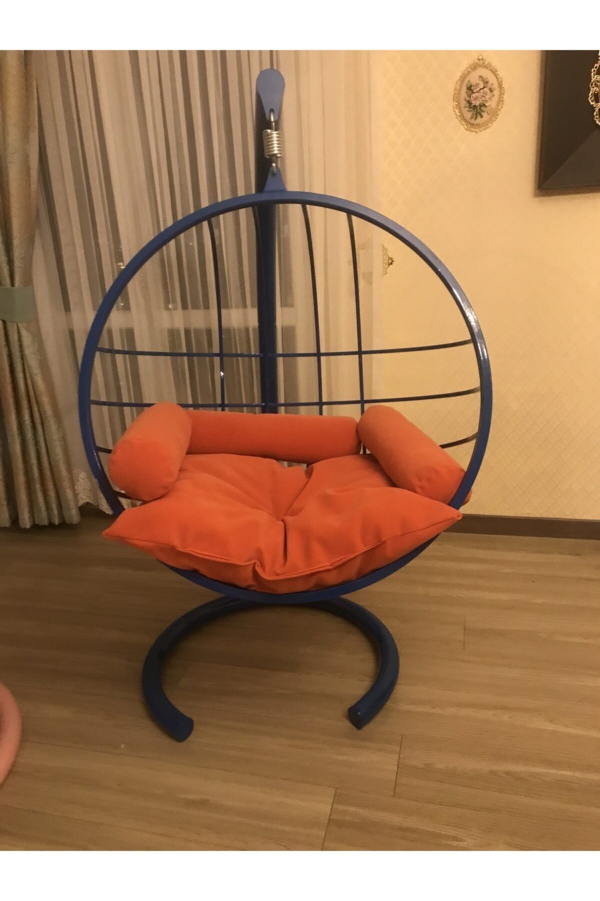 Yoko Home Damlacık Oval Çocuk Bahçe Balkon Damla Salıncağı Mavi