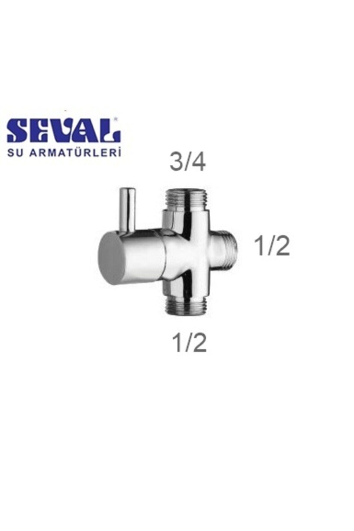 yapıtaşı Seval Robot Duş Seti Yönlendirici 3/4x1/2x1/2- Yapı Market