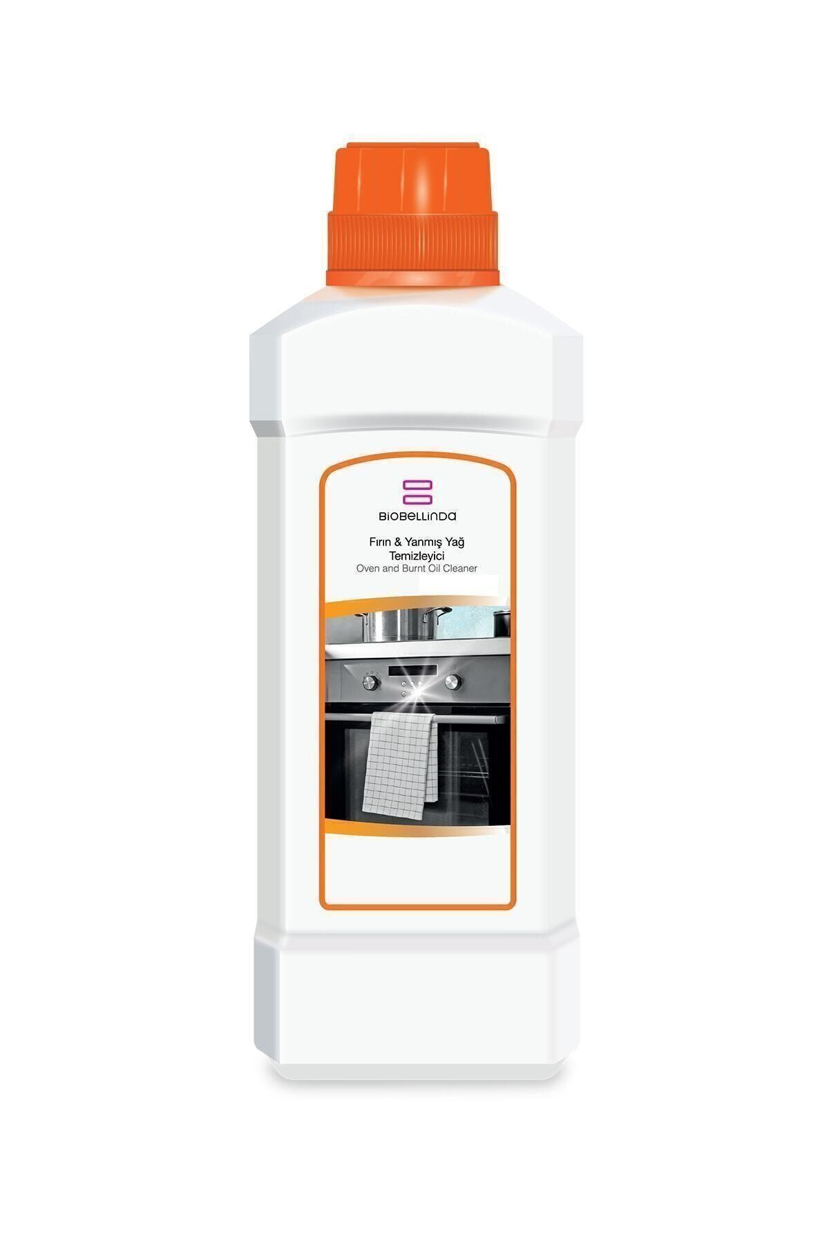 BioBellinda Konsantre Doğal Fırın Ve Yanmış Yağ Temizleyici 1000 ml , Klor, Amonyak, Fosfat, Içermez