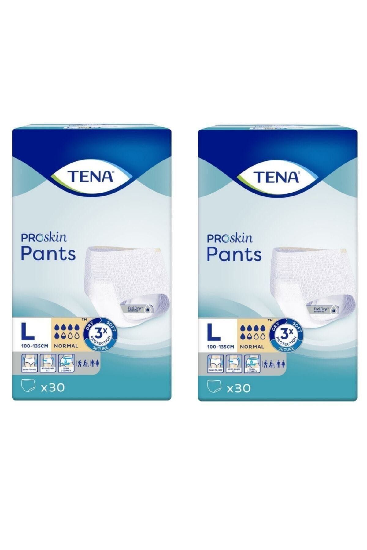 TENA 5.5 Damla Emici Külot Hasta Bezi Large 30 lu 2 Paket 60 Adet