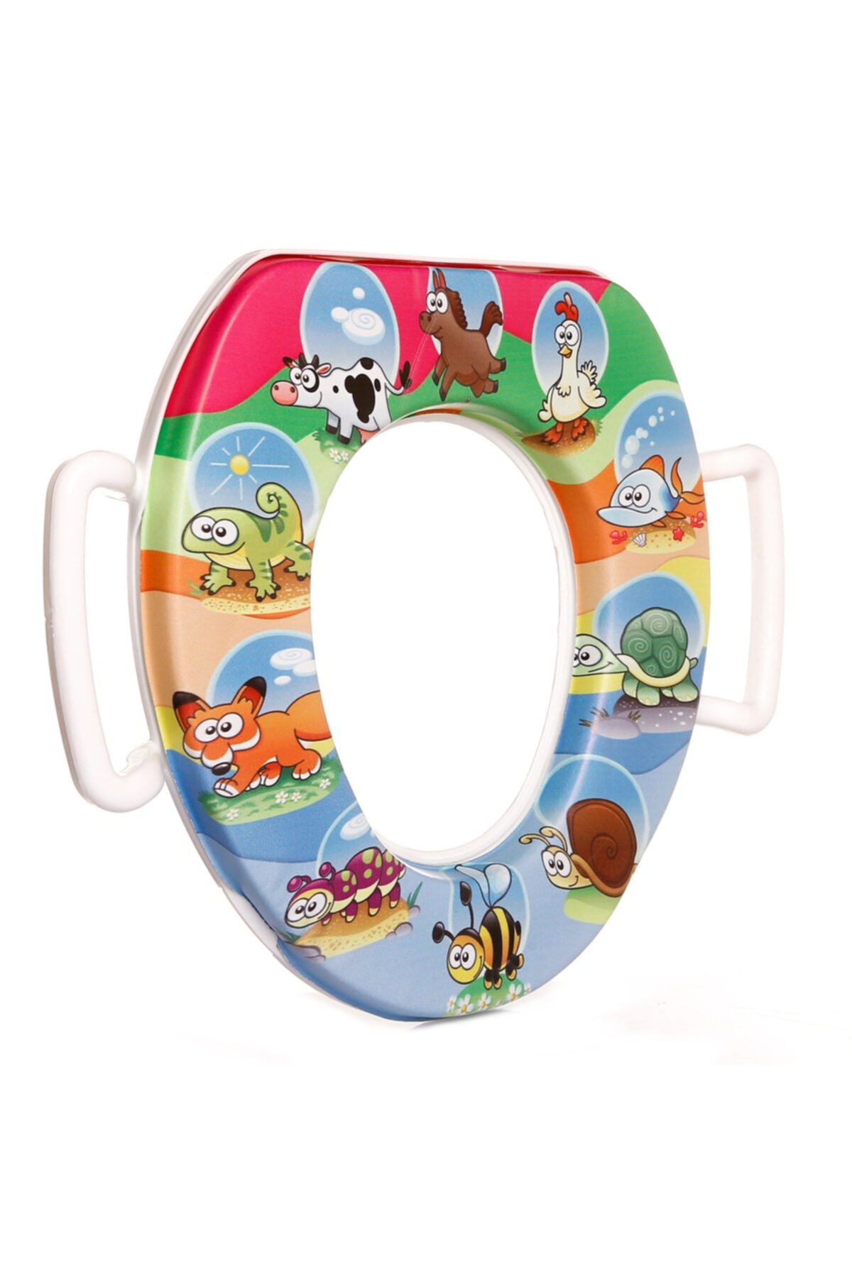 SAYGROSS Bebek Kulplu Klozet Adaptörü Desenli Karışık