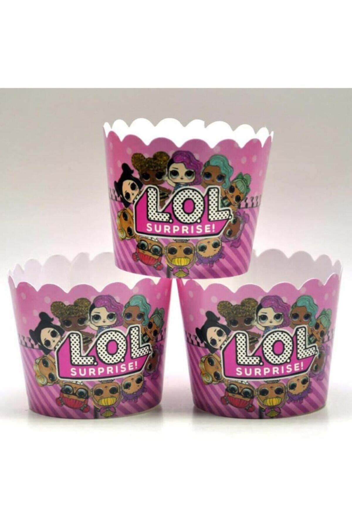 MİSLİNA PARTİ EVİ Lol Bebek Cupcake (muffin) Kabı 25 Adet