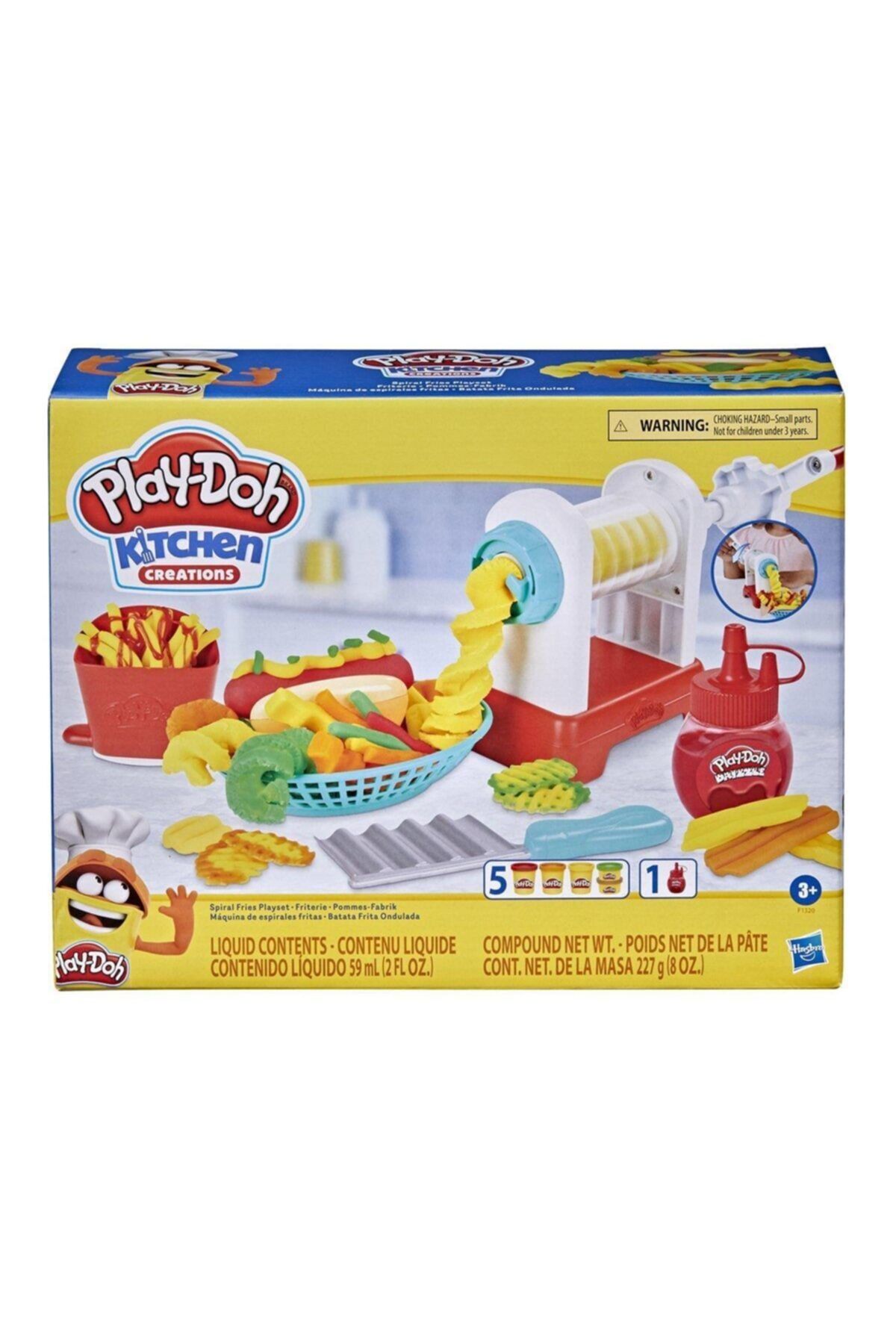 Hasbro Marka: F1320 Play-doh Patates Kızartması Eğlencesi Kategori: Oyun Hamurları