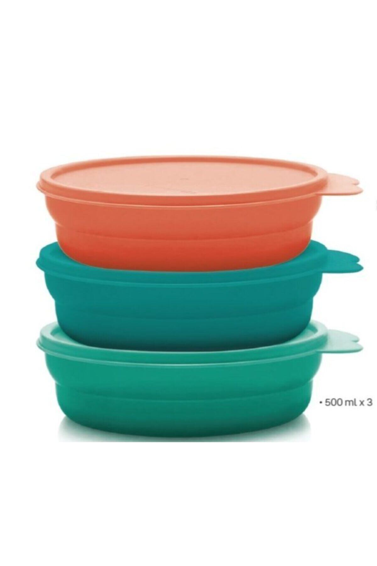 Tupperware Bonbon Kaplar - 3'lü X 500 ml