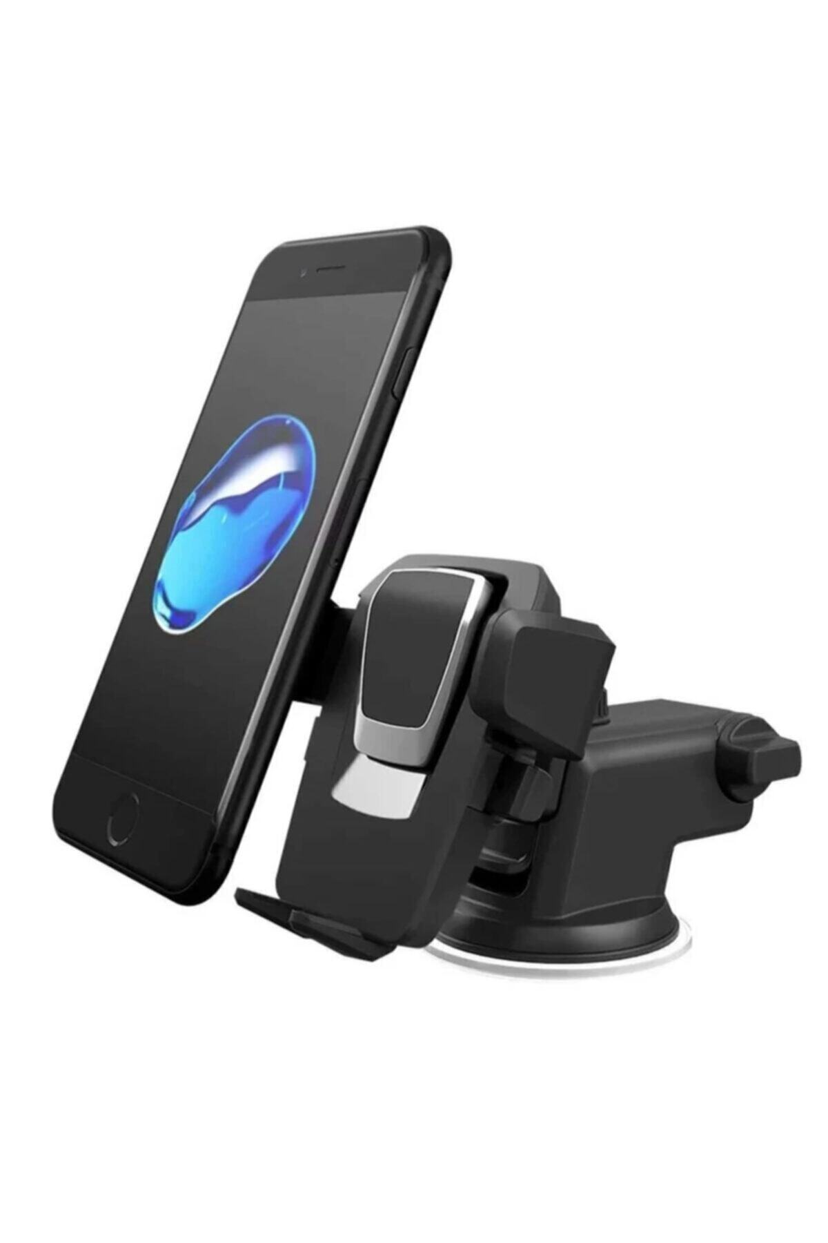 HİQONİC Araç Telefon Tutucu Akrobat Jel Vakum Tutucu Iphone Xiaomi Oppo Huawei Evrensel Araba Akseuar