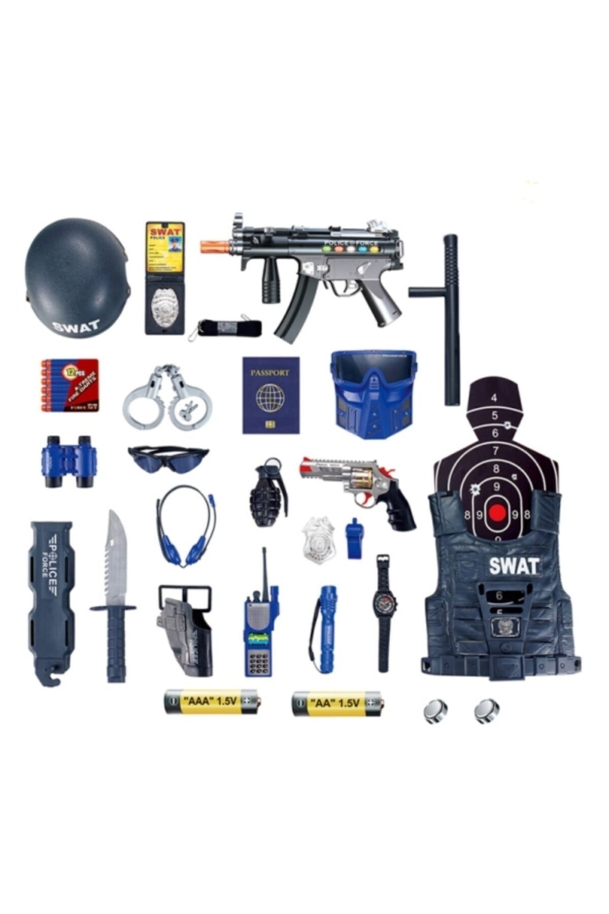 GÜVEN Polis Seti Mavi