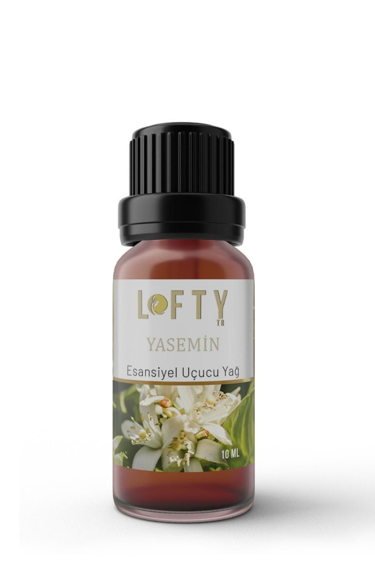Lofty Yasemin Doğal Uçucu Yağ Saf Buhurdanlık Esansı Konsantre Oda Kokusu Uçucu Esans Buhur Yağı 10ml