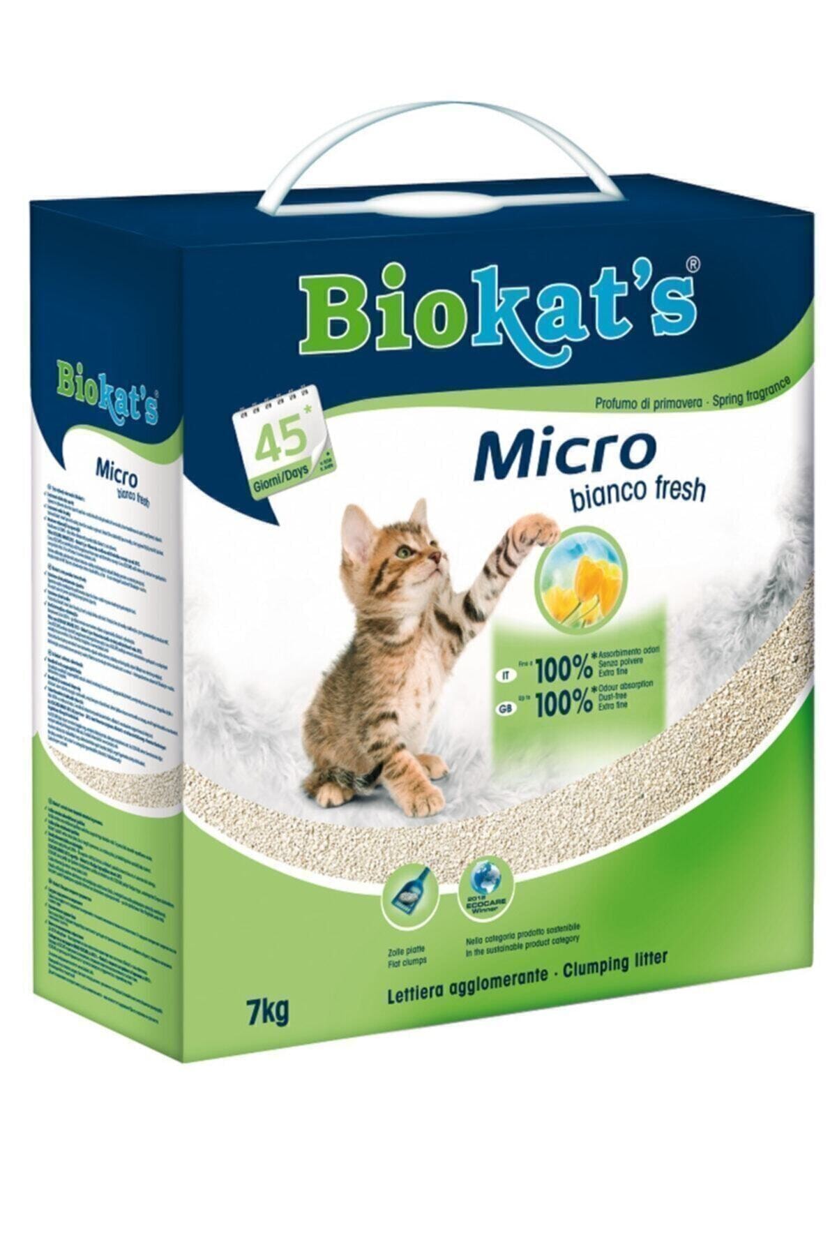 Biokats Micro Bianco Fresh Kedi Kumu 7 Kg