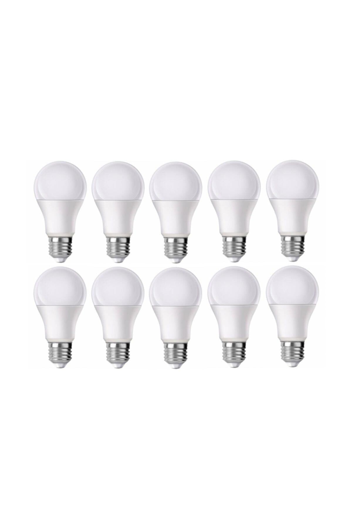 İsra - 10w Led Ampul Beyaz Renk(6500K) 10'lu Paket