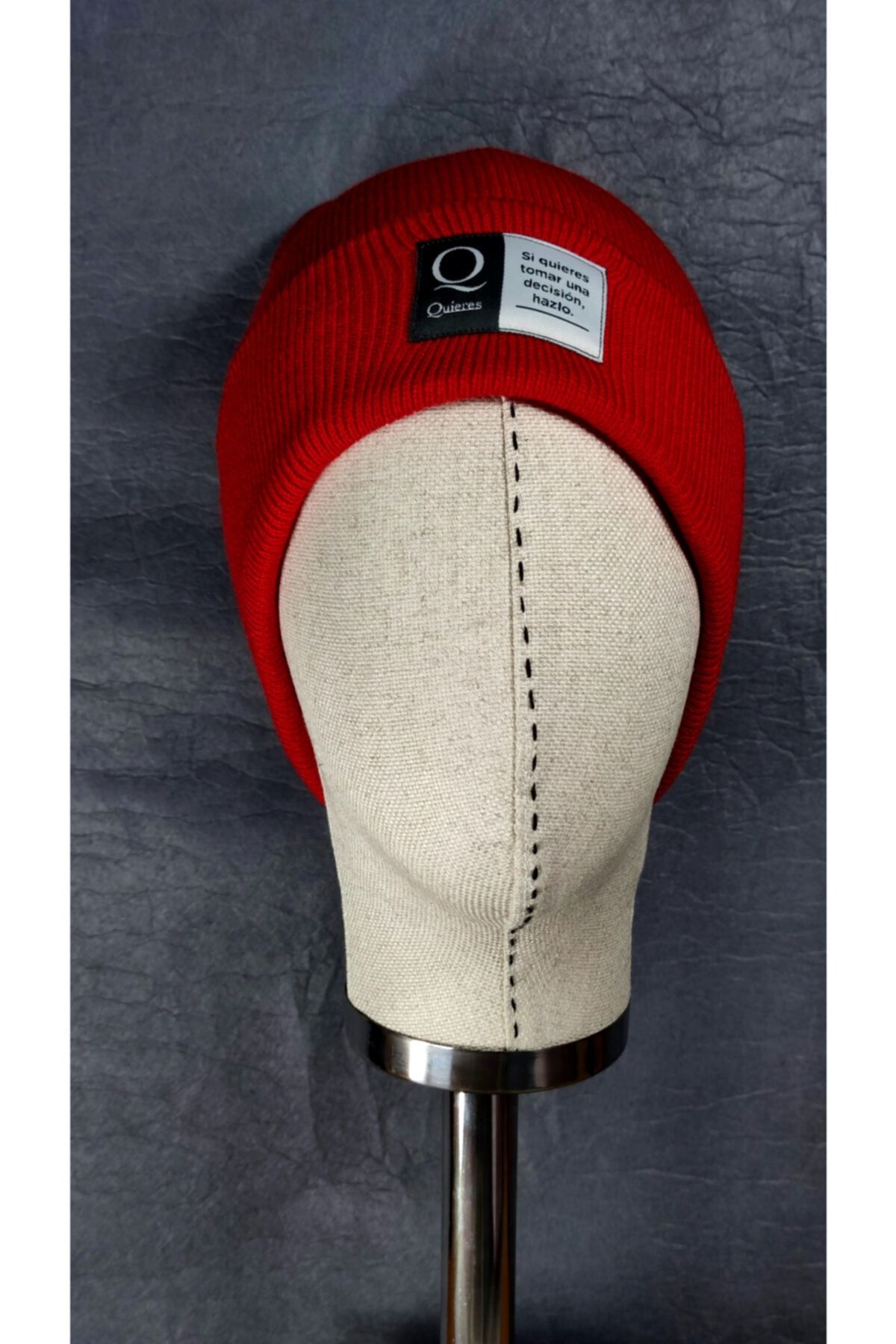 Quieres Kırmızı Unisex Bere