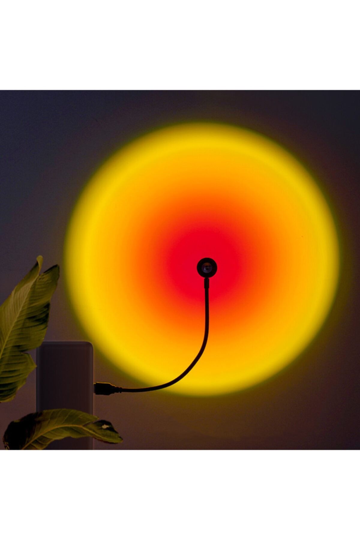 MiniHome Taşınabilir Sunset Usb Günbatımı Mini Projeksiyon Lambası