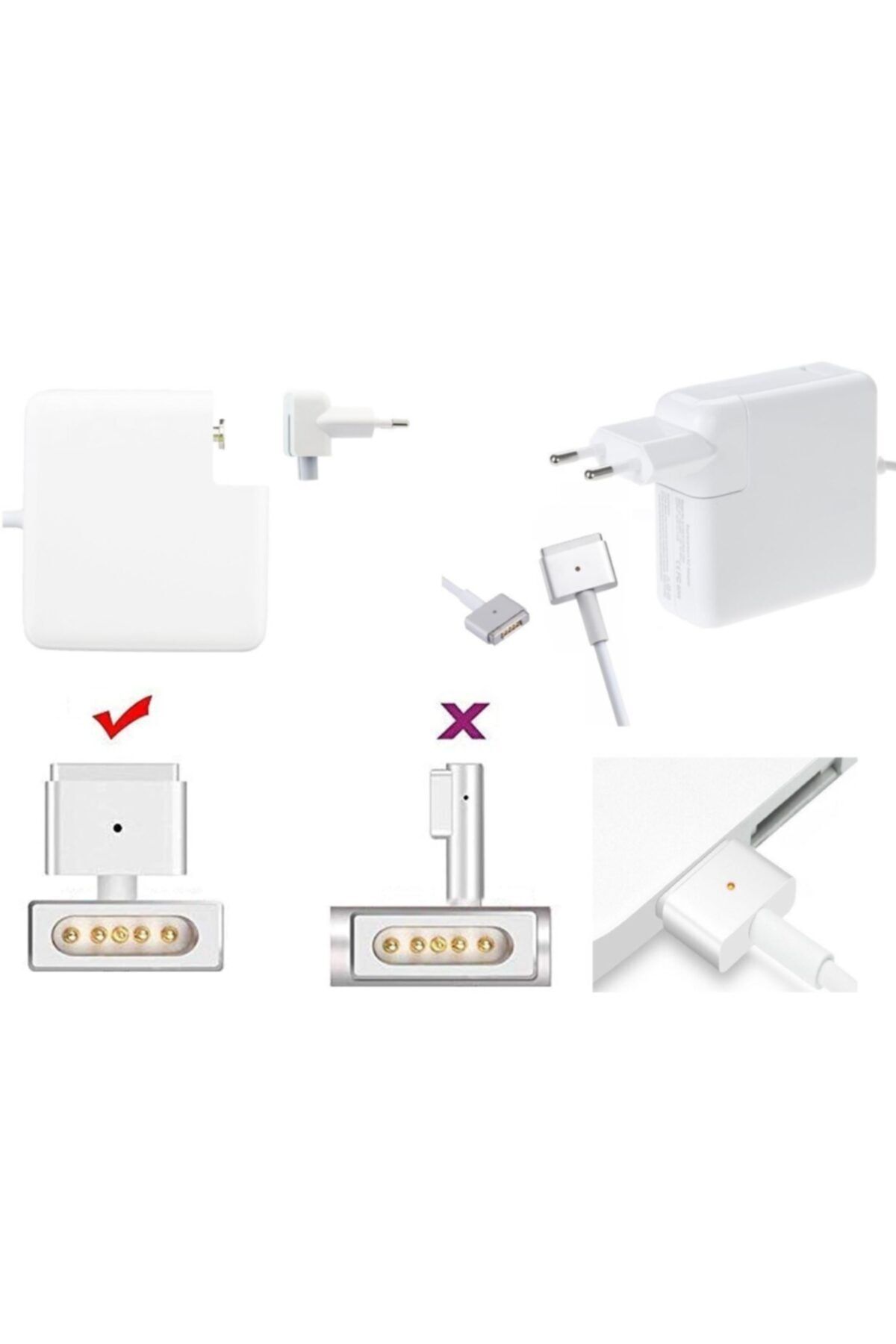 OEM Macbook Air 13 Inc A1466 Emc 2632 Uyumlu Notebook Adaptör Şarj Aleti 45w