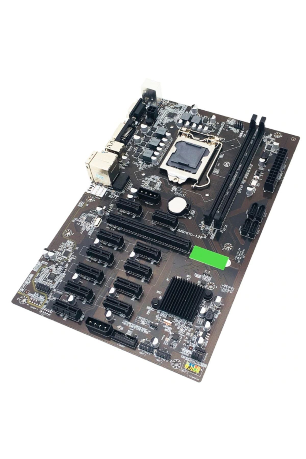 OEM B250 Btc Anakart 12 Pcı-e16x Grafik Kartı Sodımm Lga 1151 Ddr4 Sata3.0 Desteği Vga Dvı