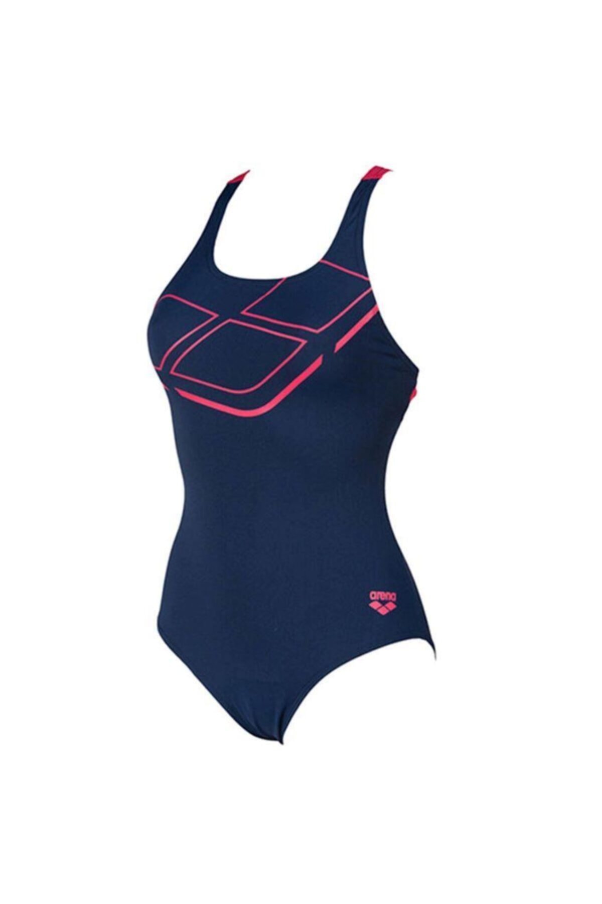ARENA W Essentials Swim Pro Back One Piece Lb Kadın Lacivert Yüzücü Mayo 002543709