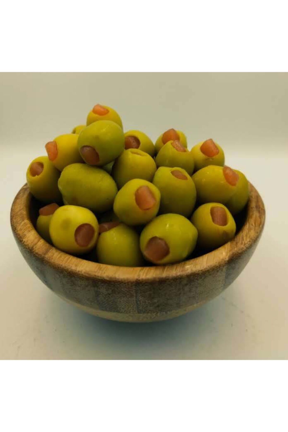 Adalya Zeytin Portakal Dolgulu Domat Yeşil Zeytin 2000 Gr. Cam Kavanoz