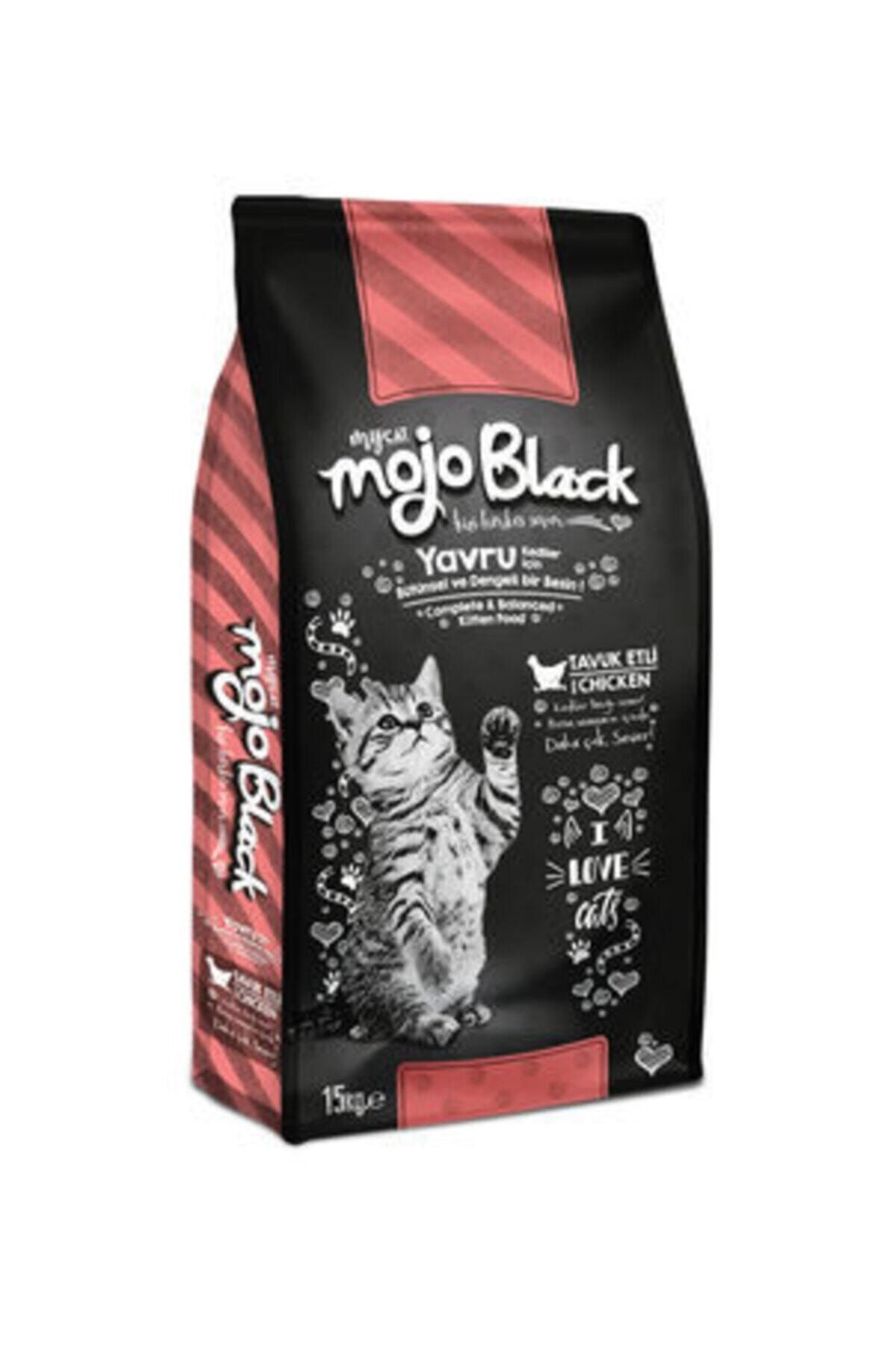 My Cat Mycat Mojo Black Tavuk Etli Yavru Kedi Maması 15kg