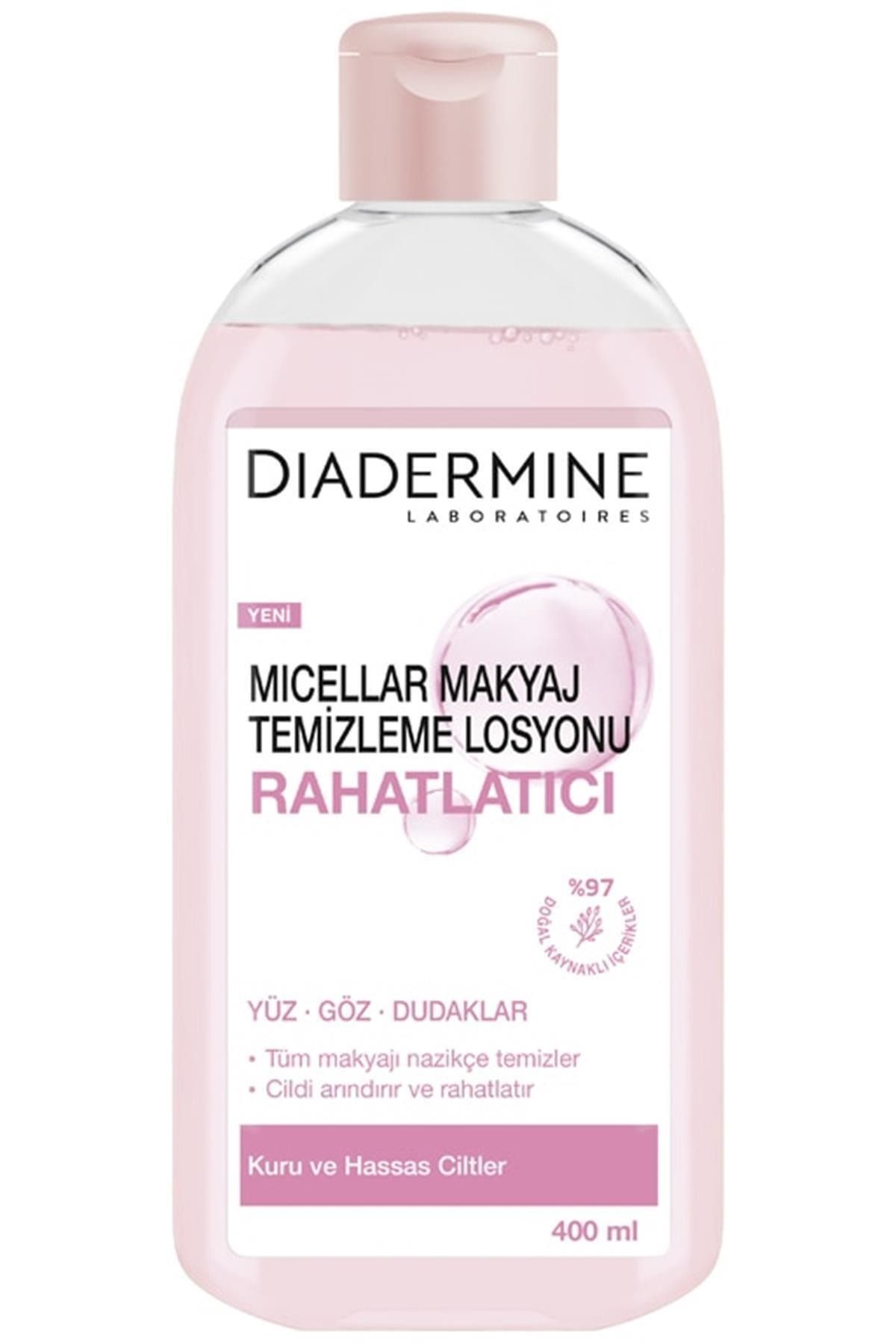 Diadermine Rahatlatıcı Micellar Makyaj Temizleme Losyonu 400 ml