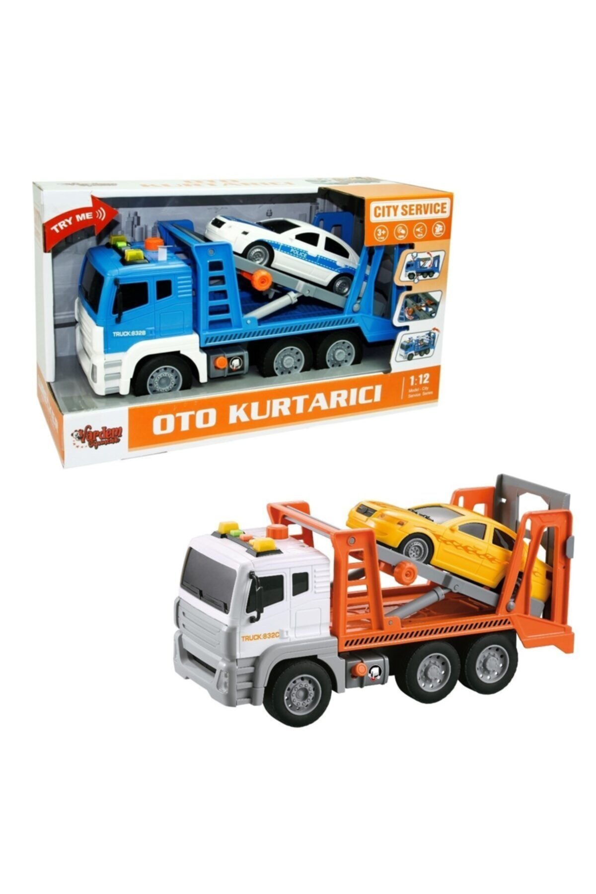 DetoksHome 840a Vardem 1:12 Karışık Sürtmeli Sesli Işıklı Araçlar