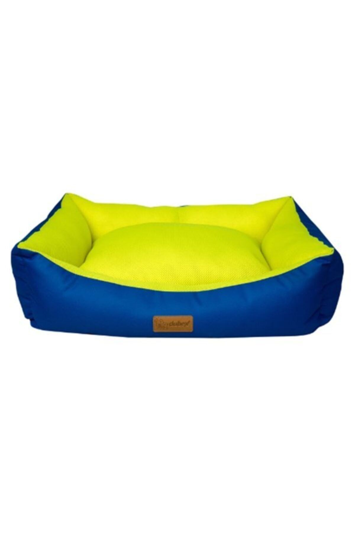 Dubex Dondurma Dikdörtgen Yatak Vr04 Mavi Sarı (l) 78x60x22h Cm