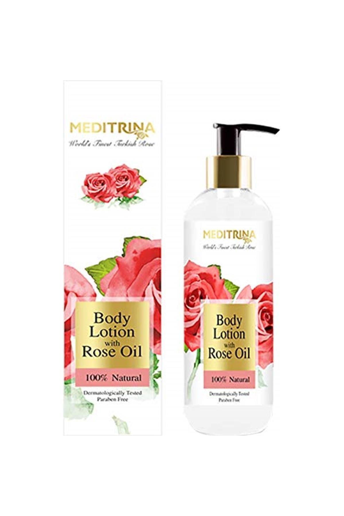 Meditrina Gül Yağlı Vücut Losyonu / Body Lotıon Wıth Rose Oıl ( 250ml )