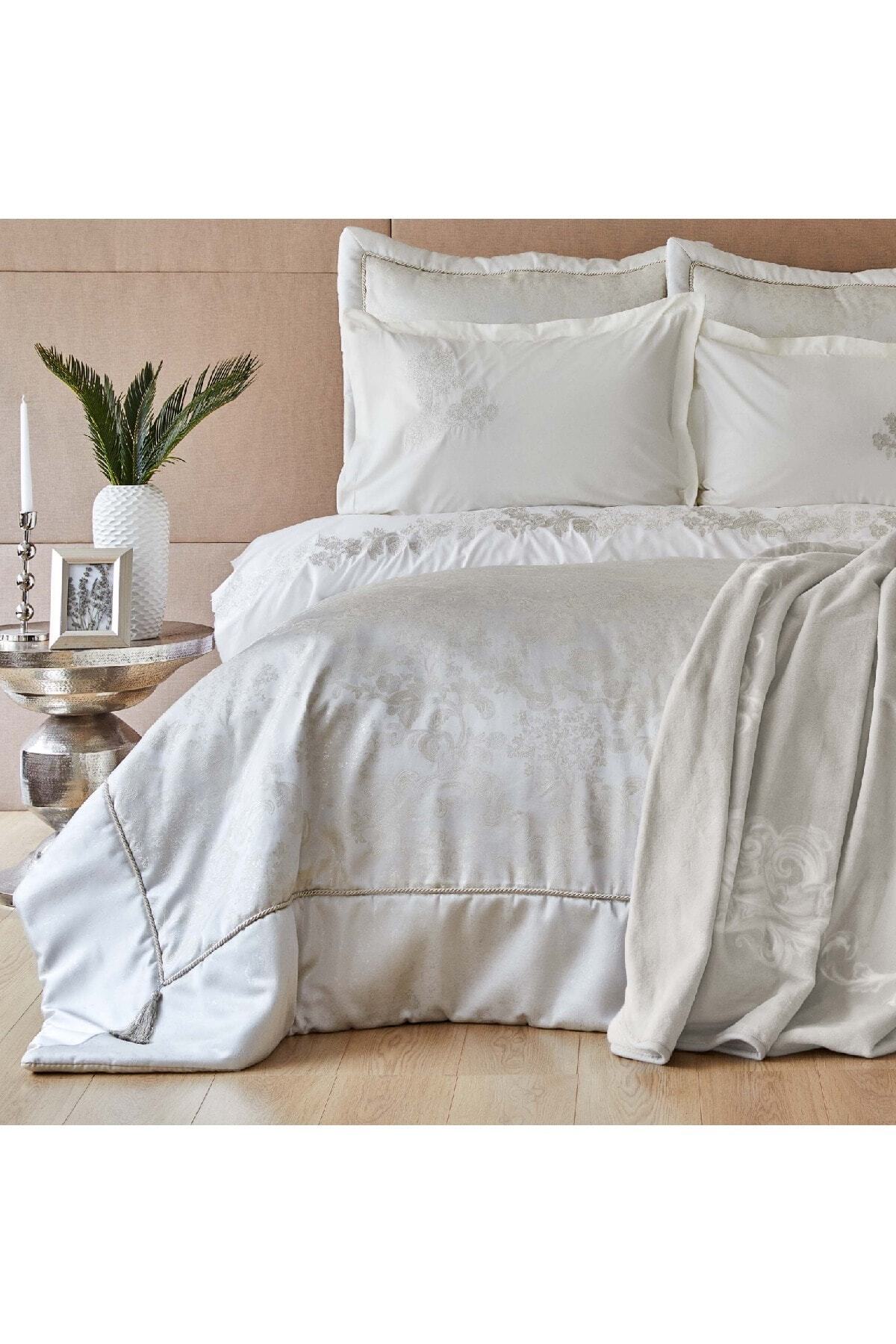 Karaca Home Jessica Silver Yatak Örtüsü Seti