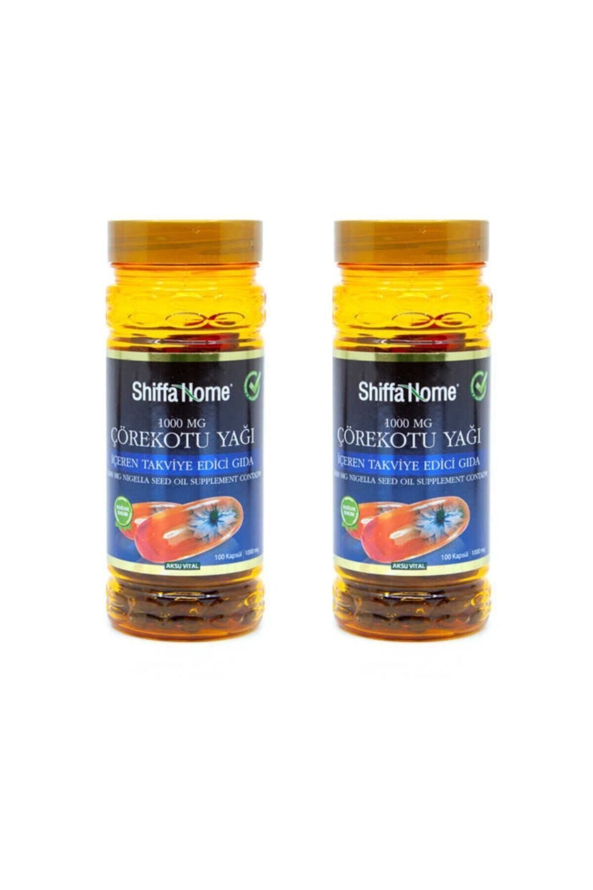 Shiffa Home Çörekotu Yağı Softjel  1000 mg  2 Adet