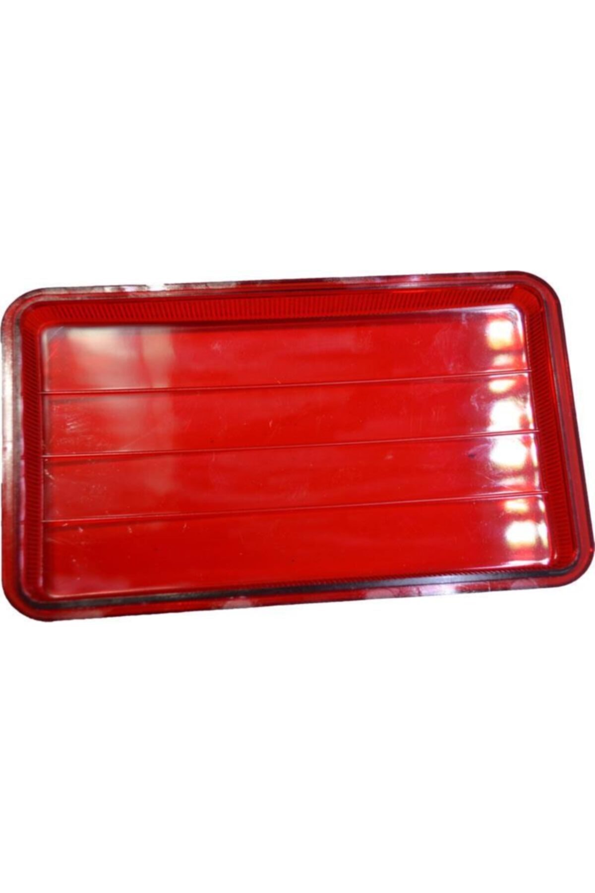 monero Cg Motosiklet Far Camı Kırmızı Pvc