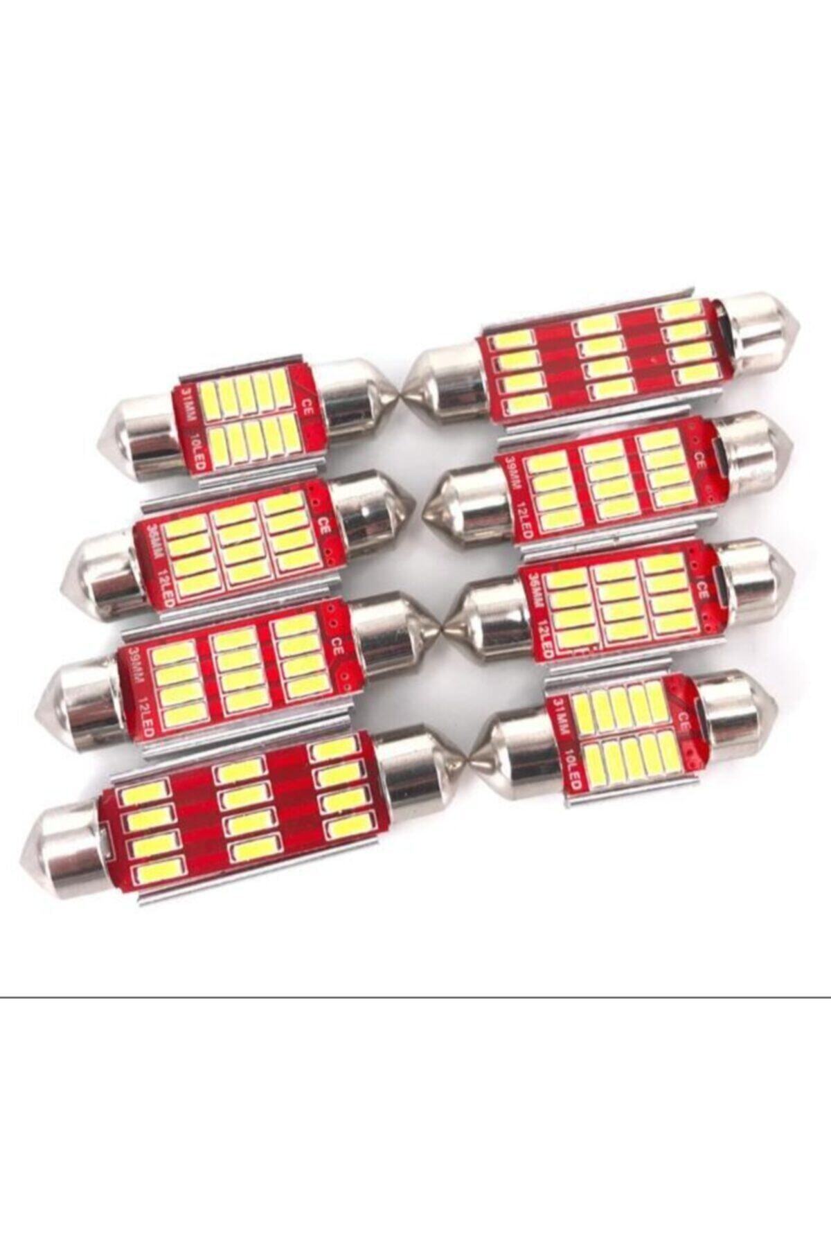 SİSA SENİSTESENAL Sofit Led Canbus C5w Tavan Plaka Ampül 39mm 2 Adet