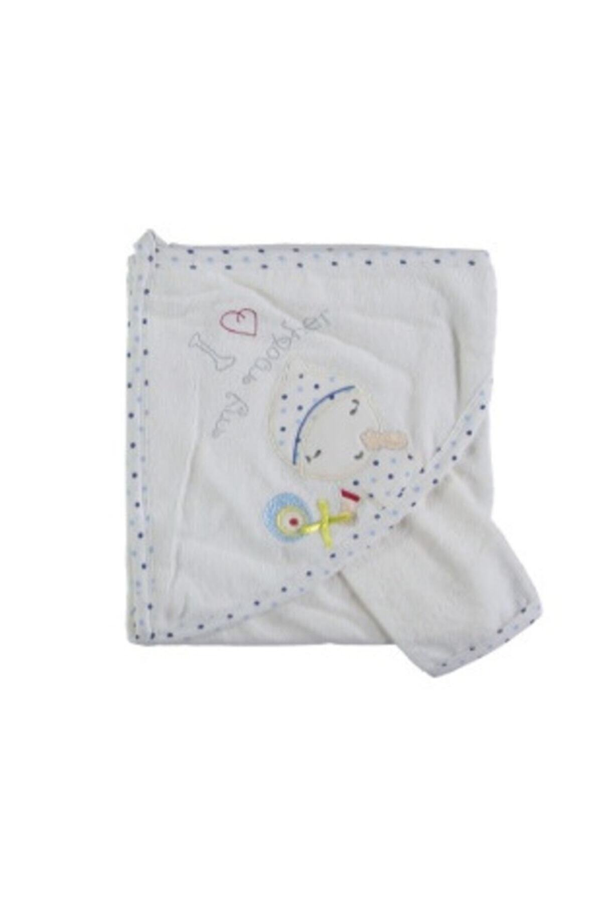 Babyline Aş Şekerli Çocuk Nakışlı Silgi Havlu
