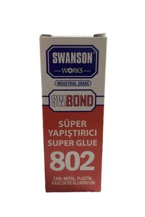 Swbond 802 Süper Japon Yapıştırıcı Cam Metal Plastik Kauçuk Alüminyum Image 0